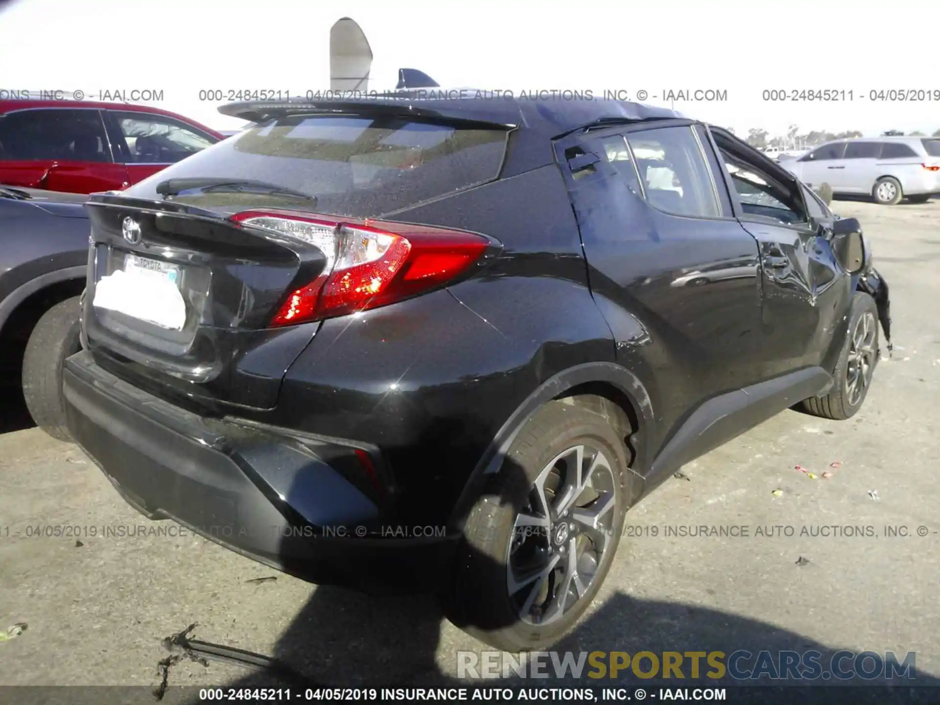 4 Photograph of a damaged car JTNKHMBXXK1029145 TOYOTA C-HR 2019