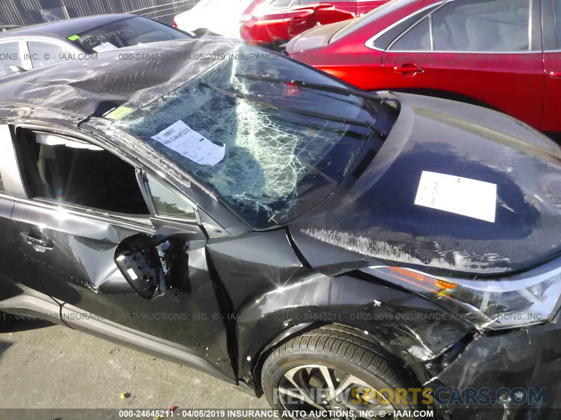 6 Photograph of a damaged car JTNKHMBXXK1029145 TOYOTA C-HR 2019