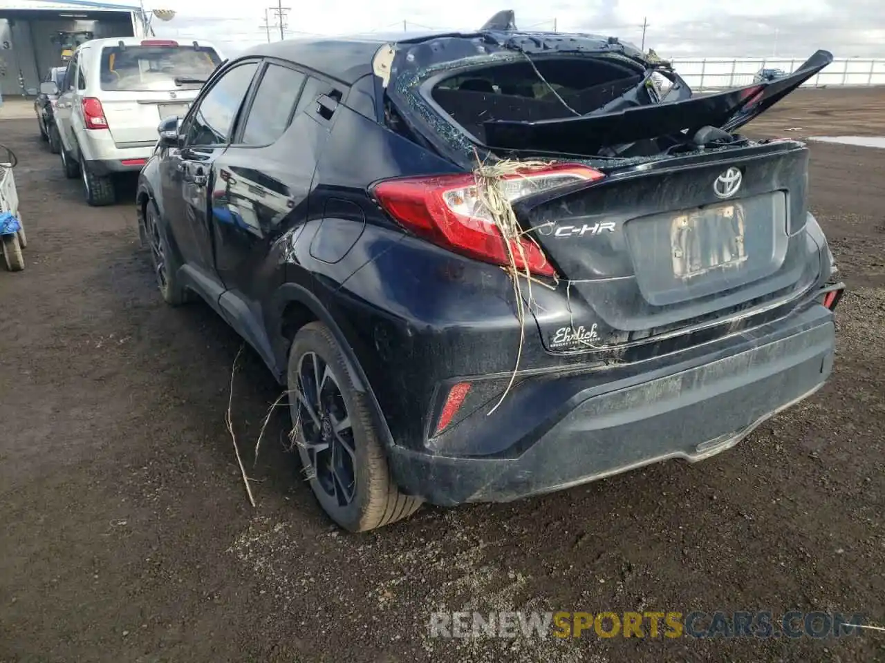 3 Photograph of a damaged car JTNKHMBXXK1029646 TOYOTA C-HR 2019