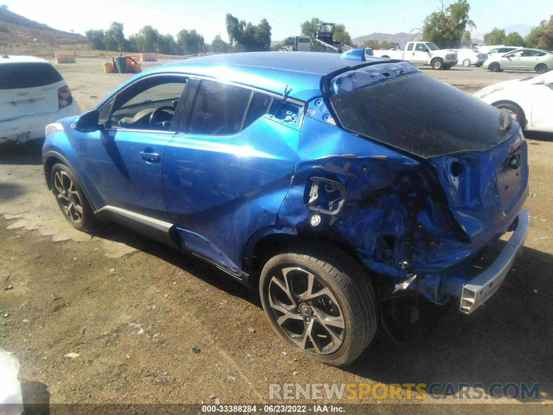 3 Photograph of a damaged car JTNKHMBXXK1030036 TOYOTA C-HR 2019