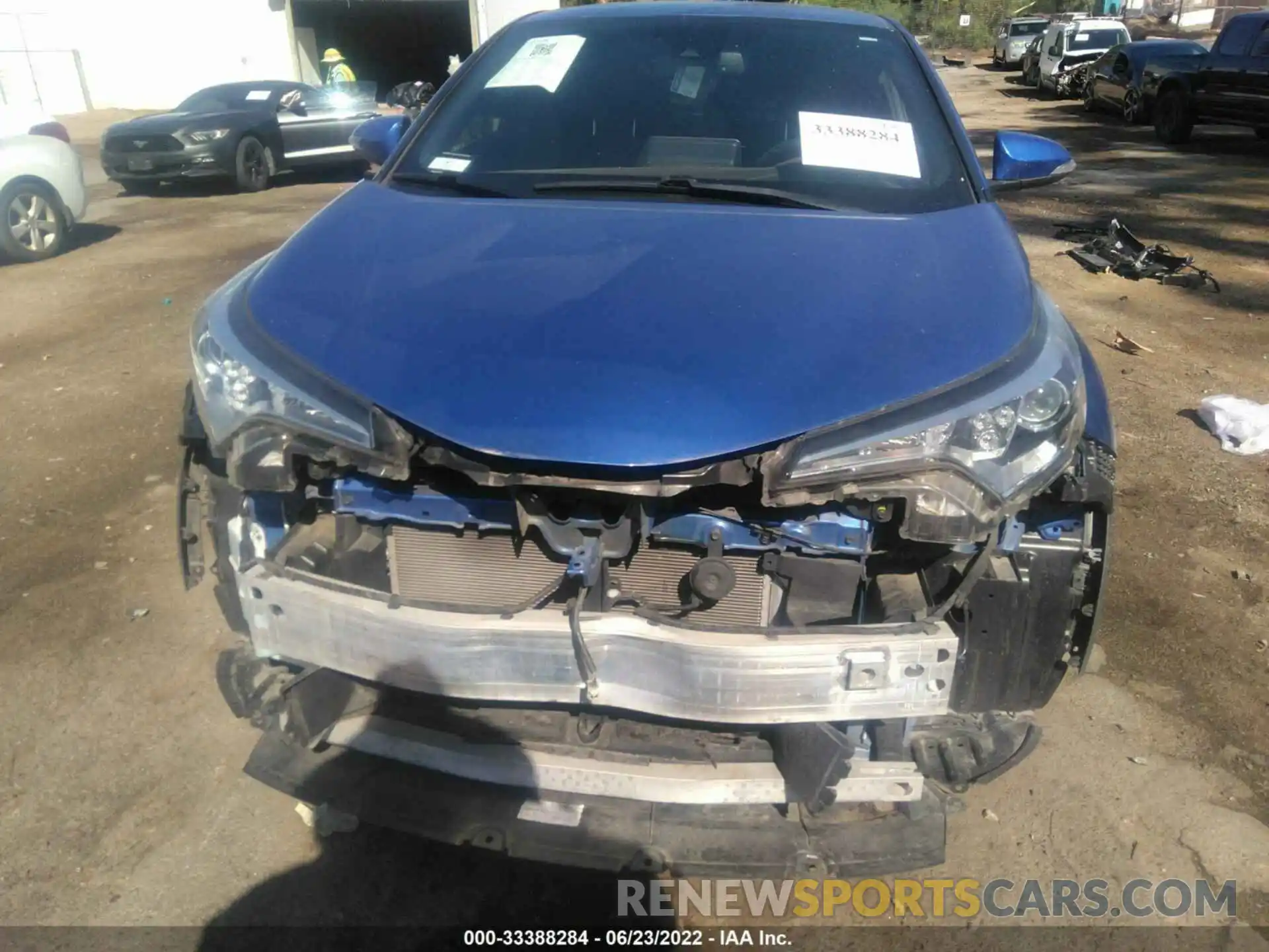 6 Photograph of a damaged car JTNKHMBXXK1030036 TOYOTA C-HR 2019