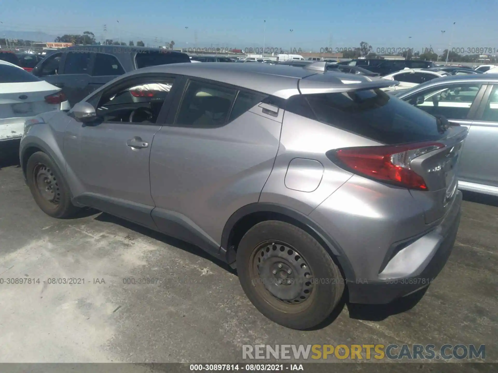 3 Photograph of a damaged car JTNKHMBXXK1030408 TOYOTA C-HR 2019