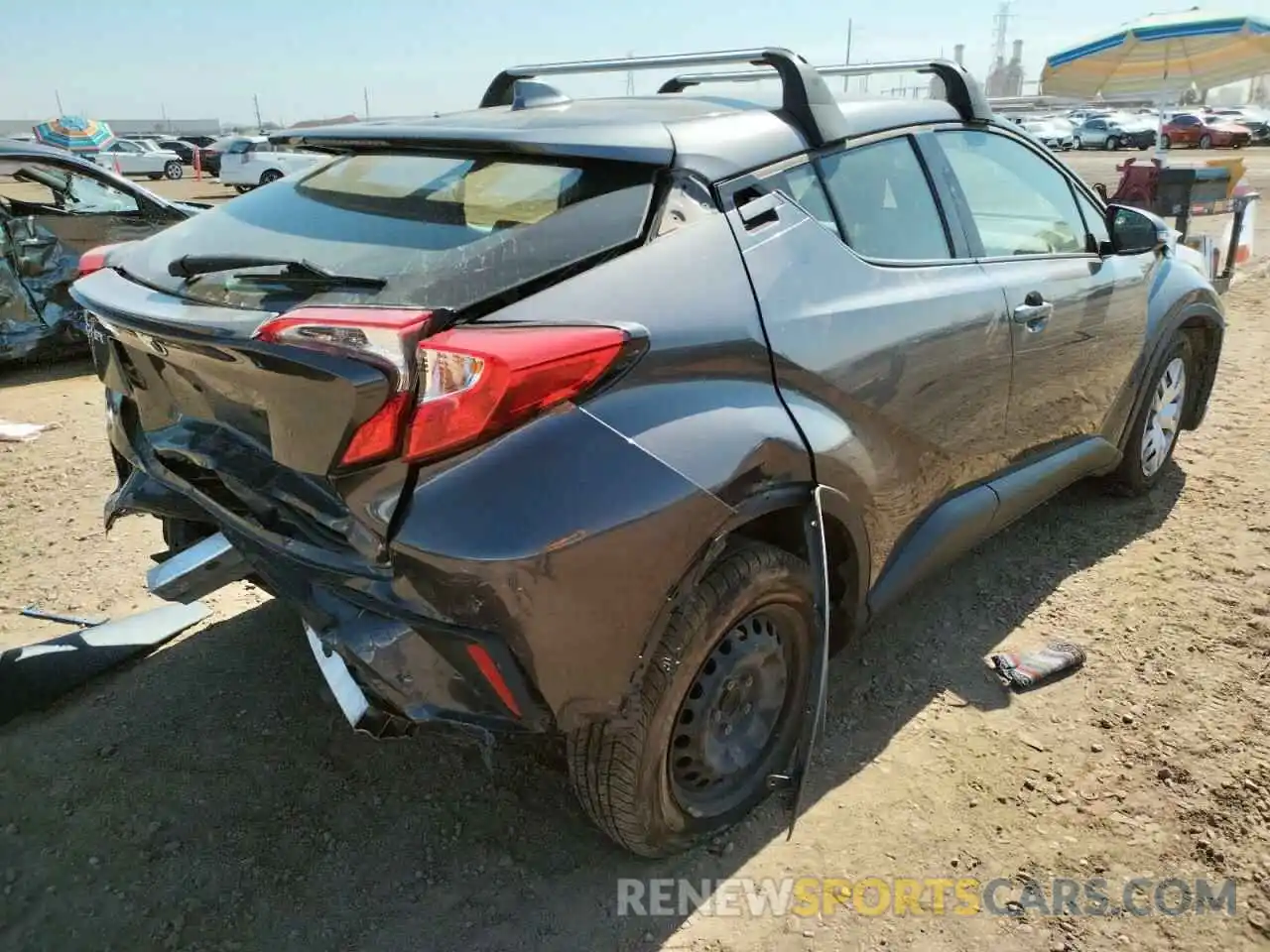 4 Photograph of a damaged car JTNKHMBXXK1032014 TOYOTA C-HR 2019