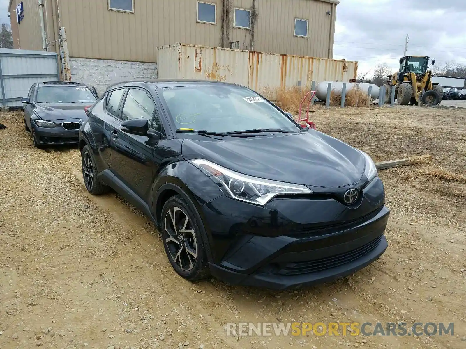 1 Photograph of a damaged car JTNKHMBXXK1034166 TOYOTA C-HR 2019