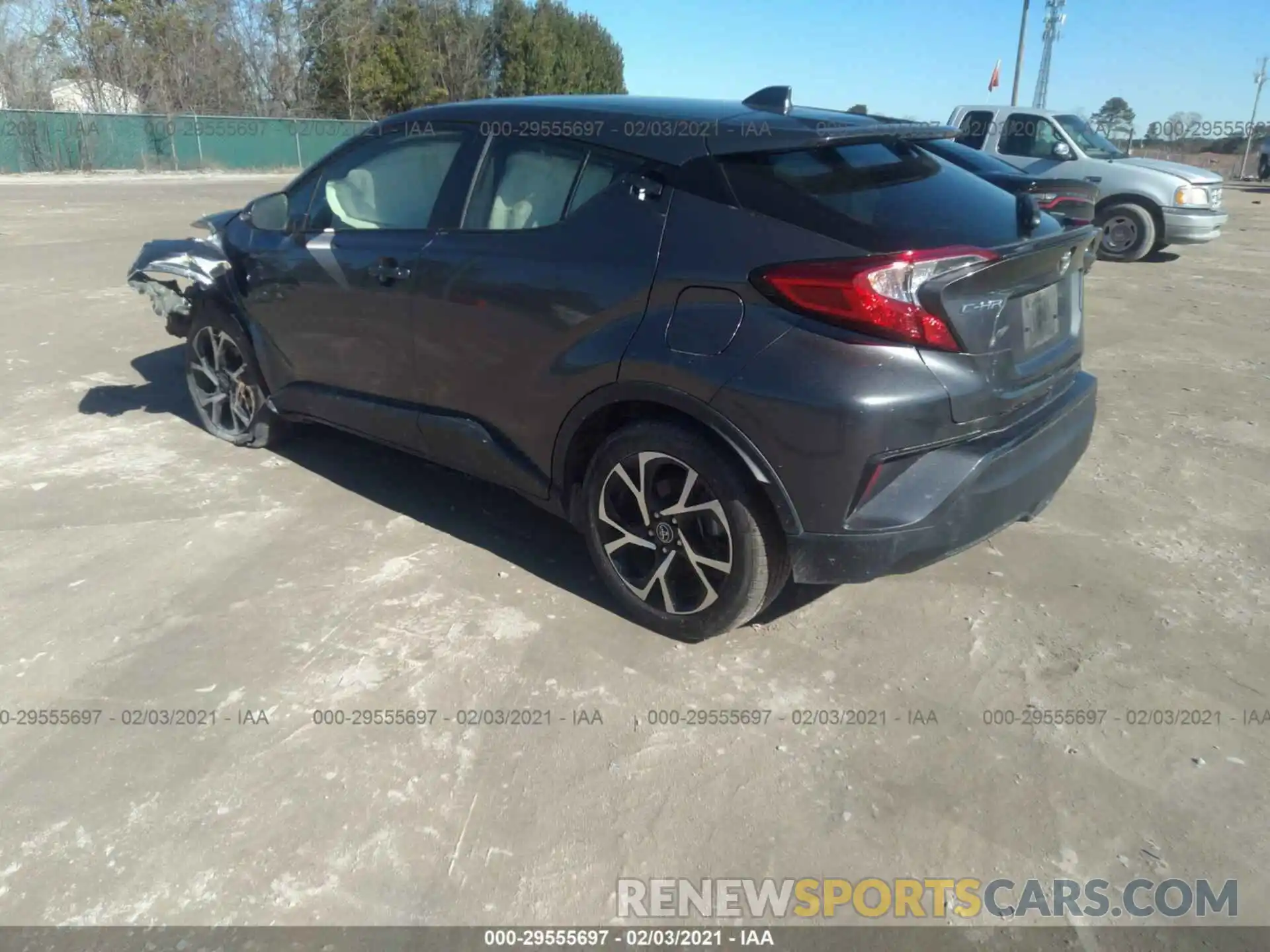 3 Photograph of a damaged car JTNKHMBXXK1035494 TOYOTA C-HR 2019