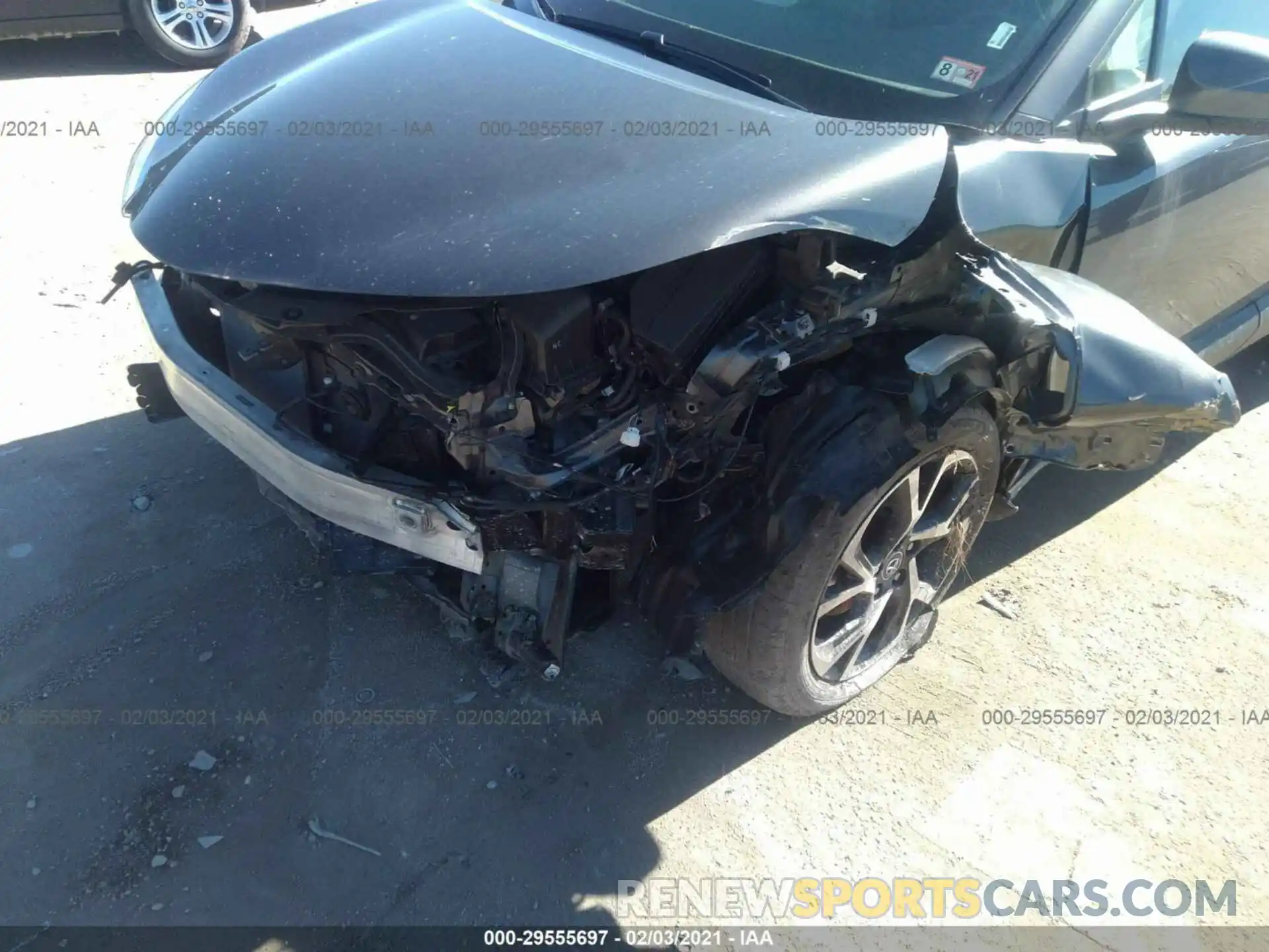 6 Photograph of a damaged car JTNKHMBXXK1035494 TOYOTA C-HR 2019