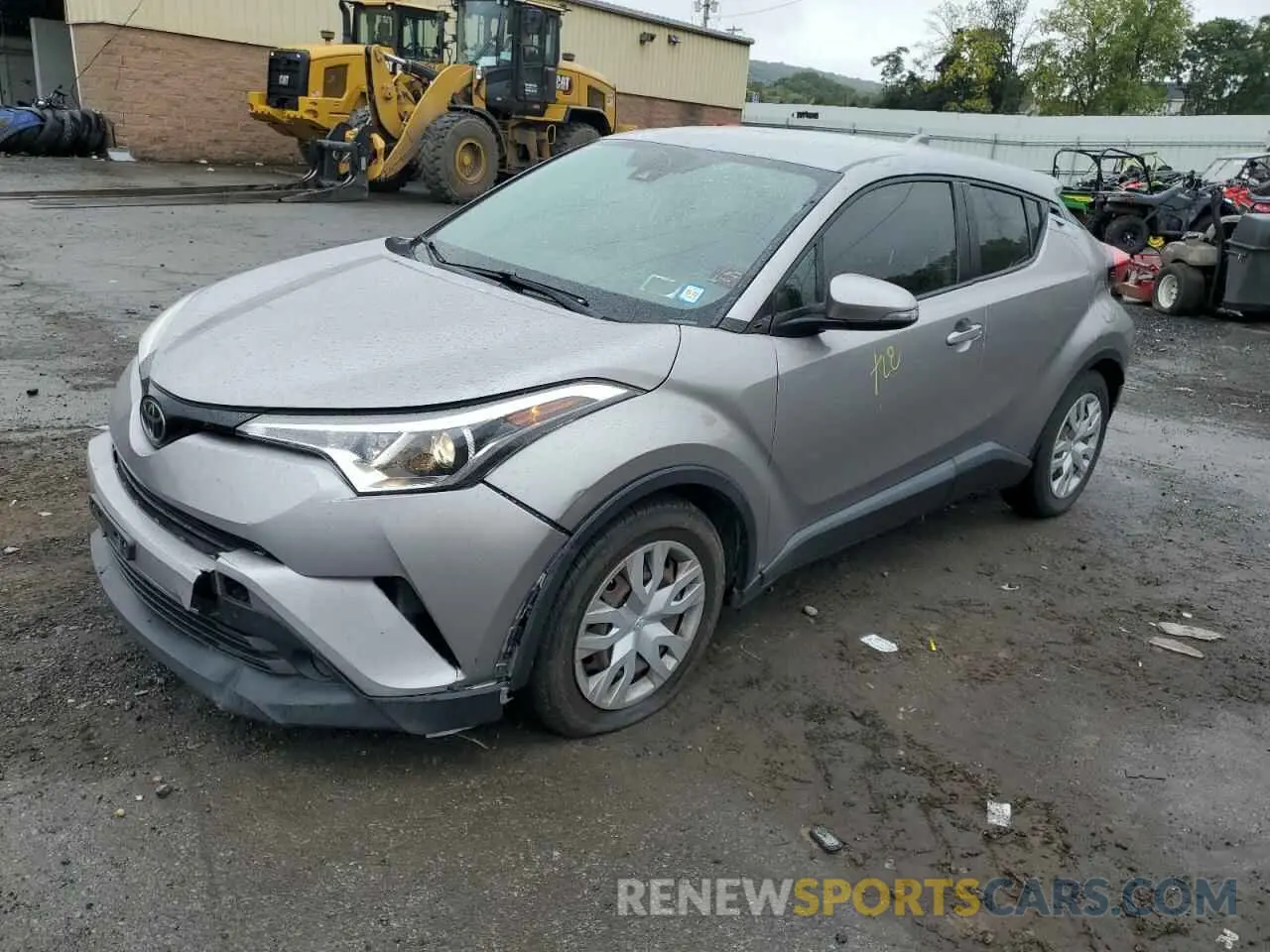 1 Photograph of a damaged car JTNKHMBXXK1035608 TOYOTA C-HR 2019