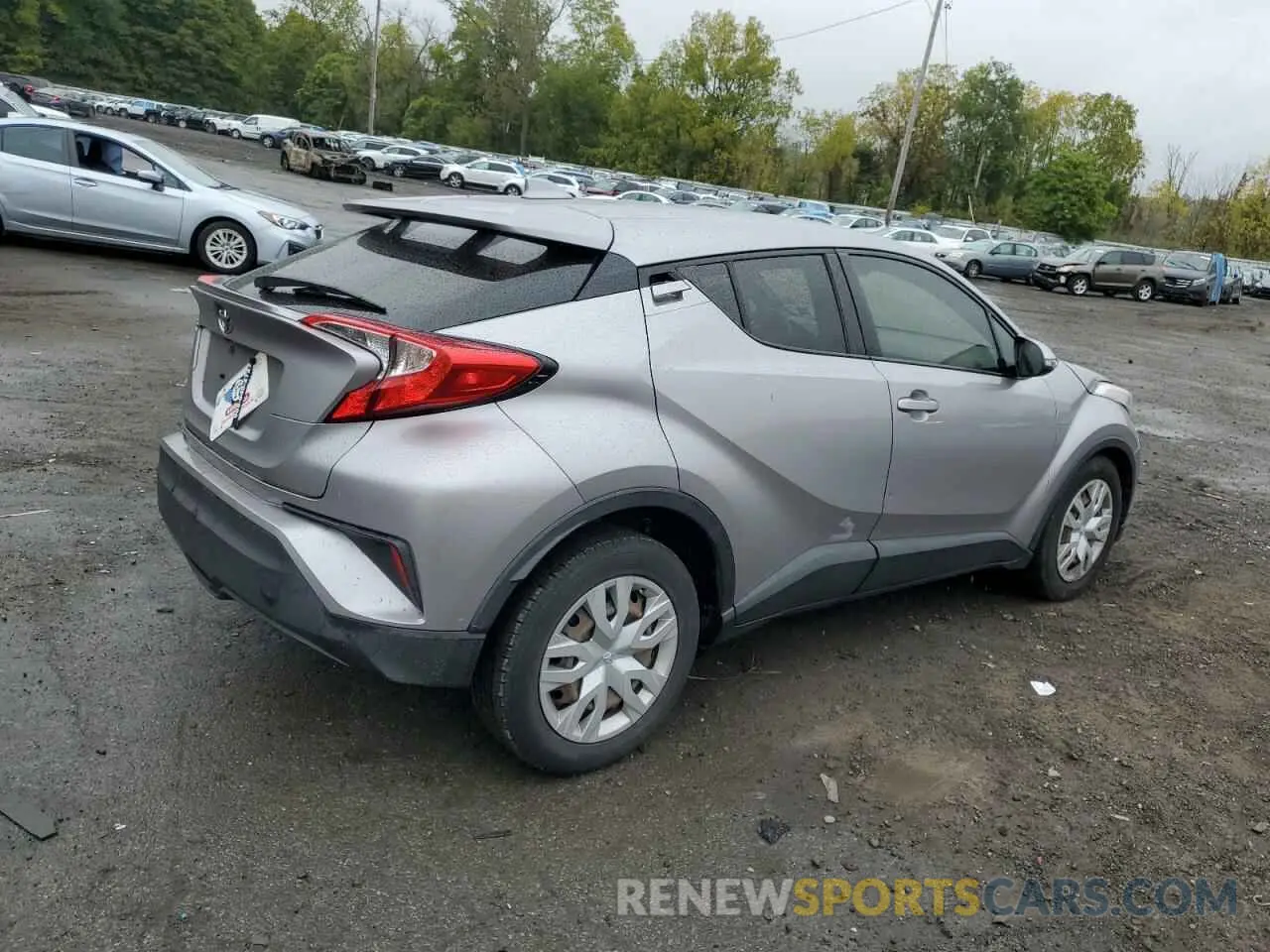 3 Photograph of a damaged car JTNKHMBXXK1035608 TOYOTA C-HR 2019