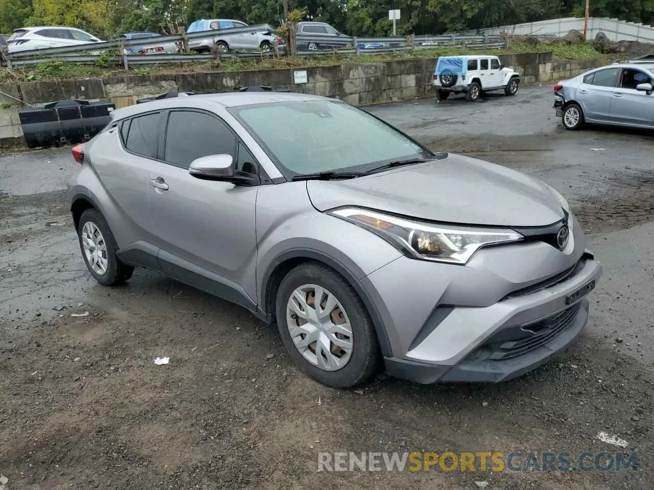 4 Photograph of a damaged car JTNKHMBXXK1035608 TOYOTA C-HR 2019
