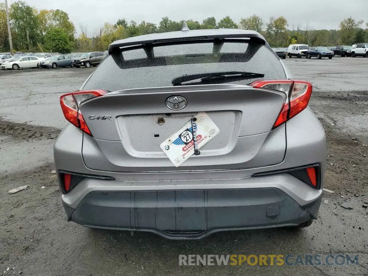 6 Photograph of a damaged car JTNKHMBXXK1035608 TOYOTA C-HR 2019