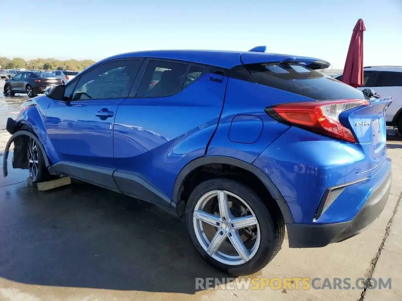 2 Photograph of a damaged car JTNKHMBXXK1036564 TOYOTA C-HR 2019