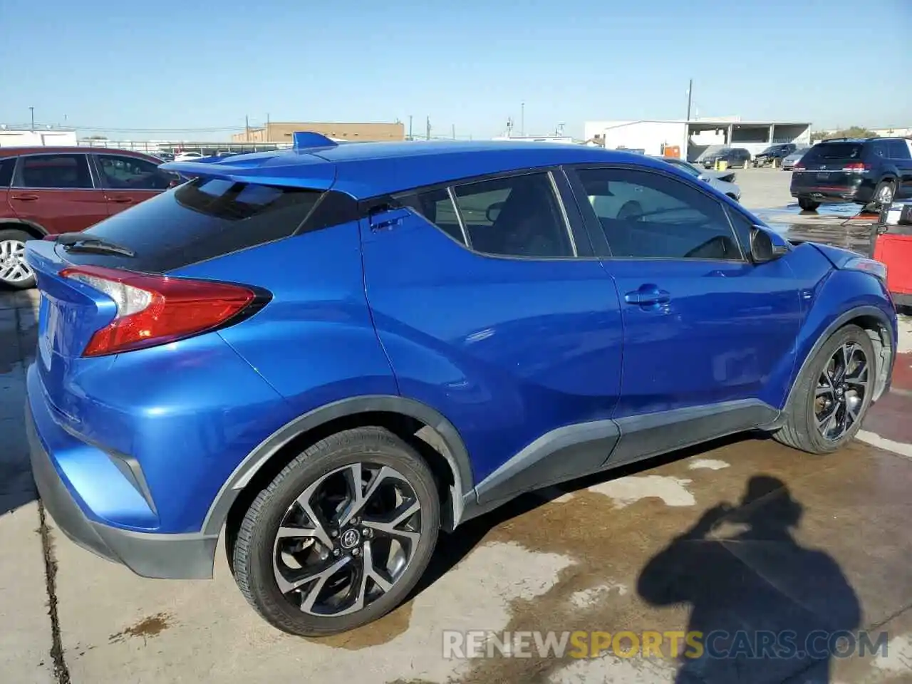 3 Photograph of a damaged car JTNKHMBXXK1036564 TOYOTA C-HR 2019