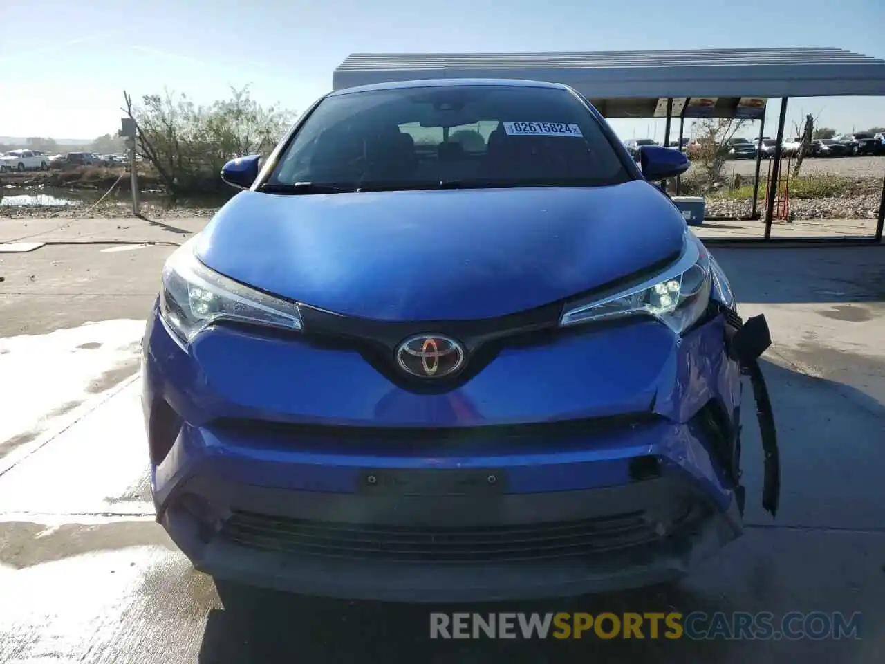 5 Photograph of a damaged car JTNKHMBXXK1036564 TOYOTA C-HR 2019