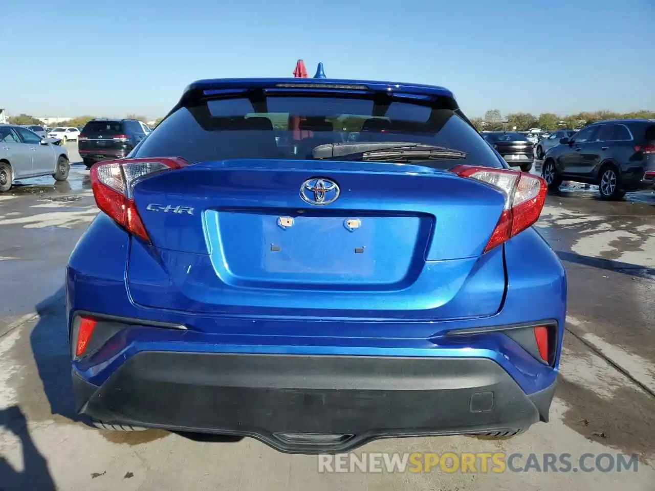 6 Photograph of a damaged car JTNKHMBXXK1036564 TOYOTA C-HR 2019