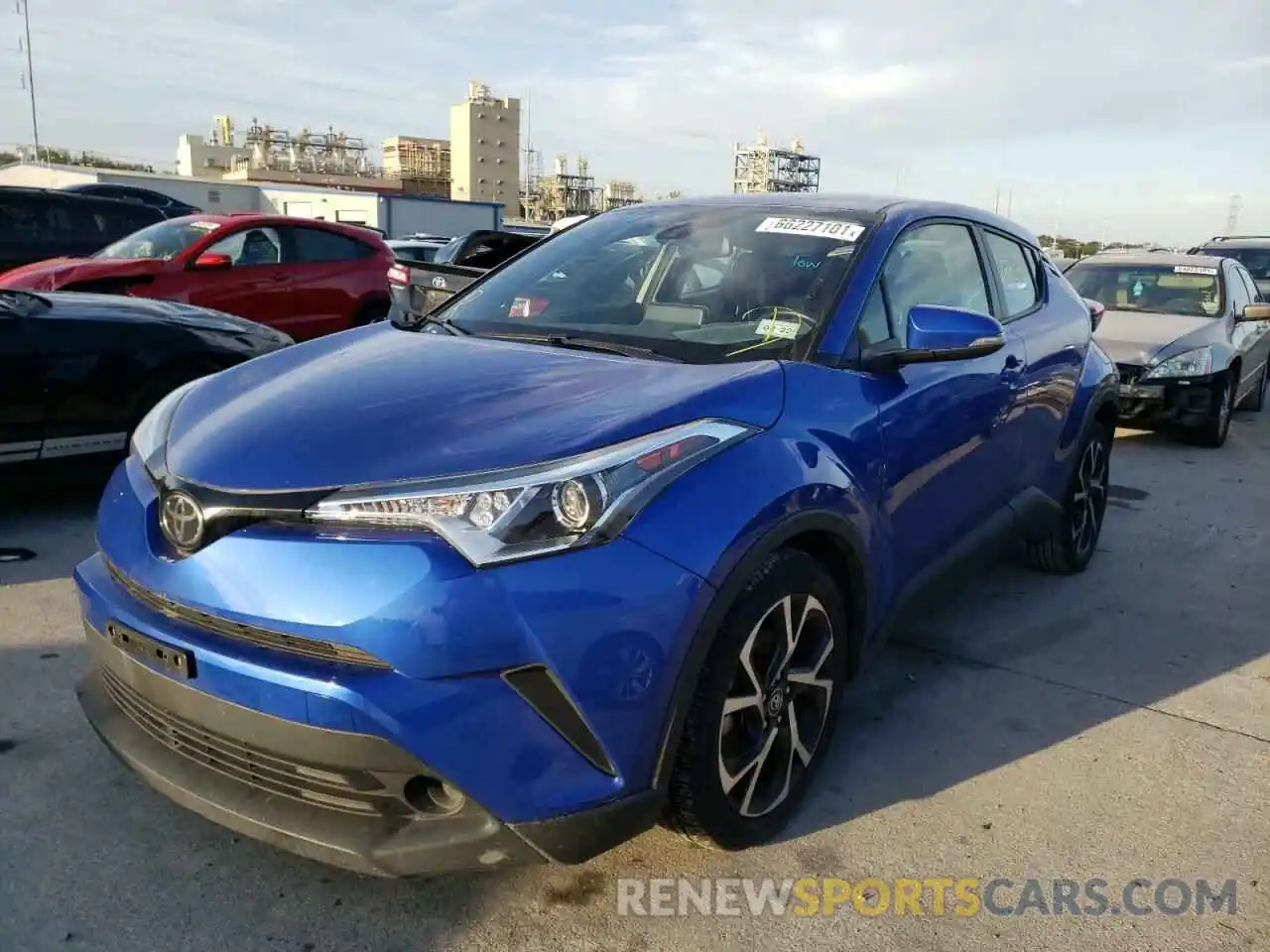 2 Photograph of a damaged car JTNKHMBXXK1036631 TOYOTA C-HR 2019