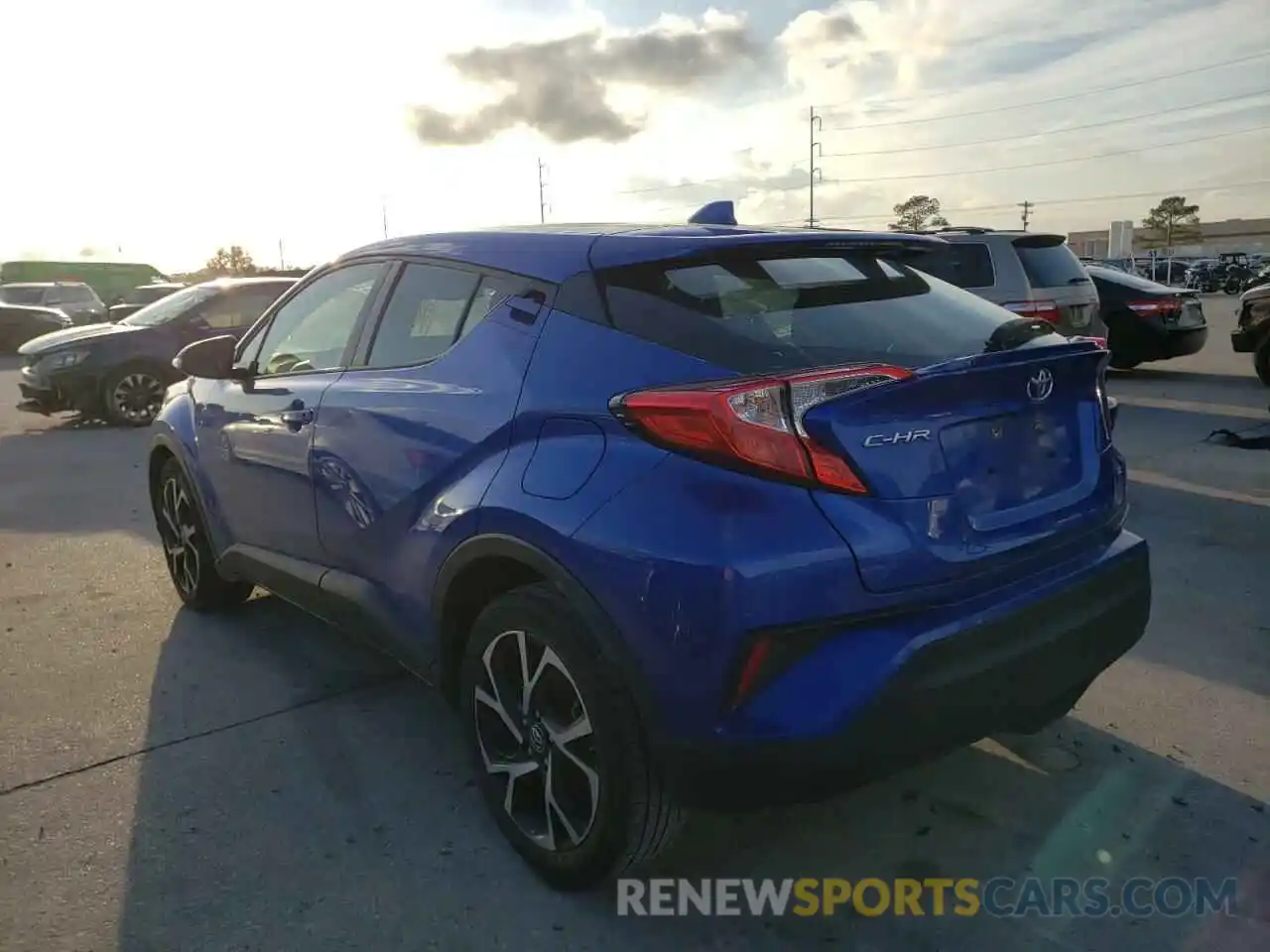 3 Photograph of a damaged car JTNKHMBXXK1036631 TOYOTA C-HR 2019