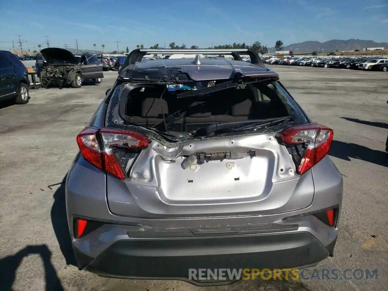 9 Photograph of a damaged car JTNKHMBXXK1039092 TOYOTA C-HR 2019