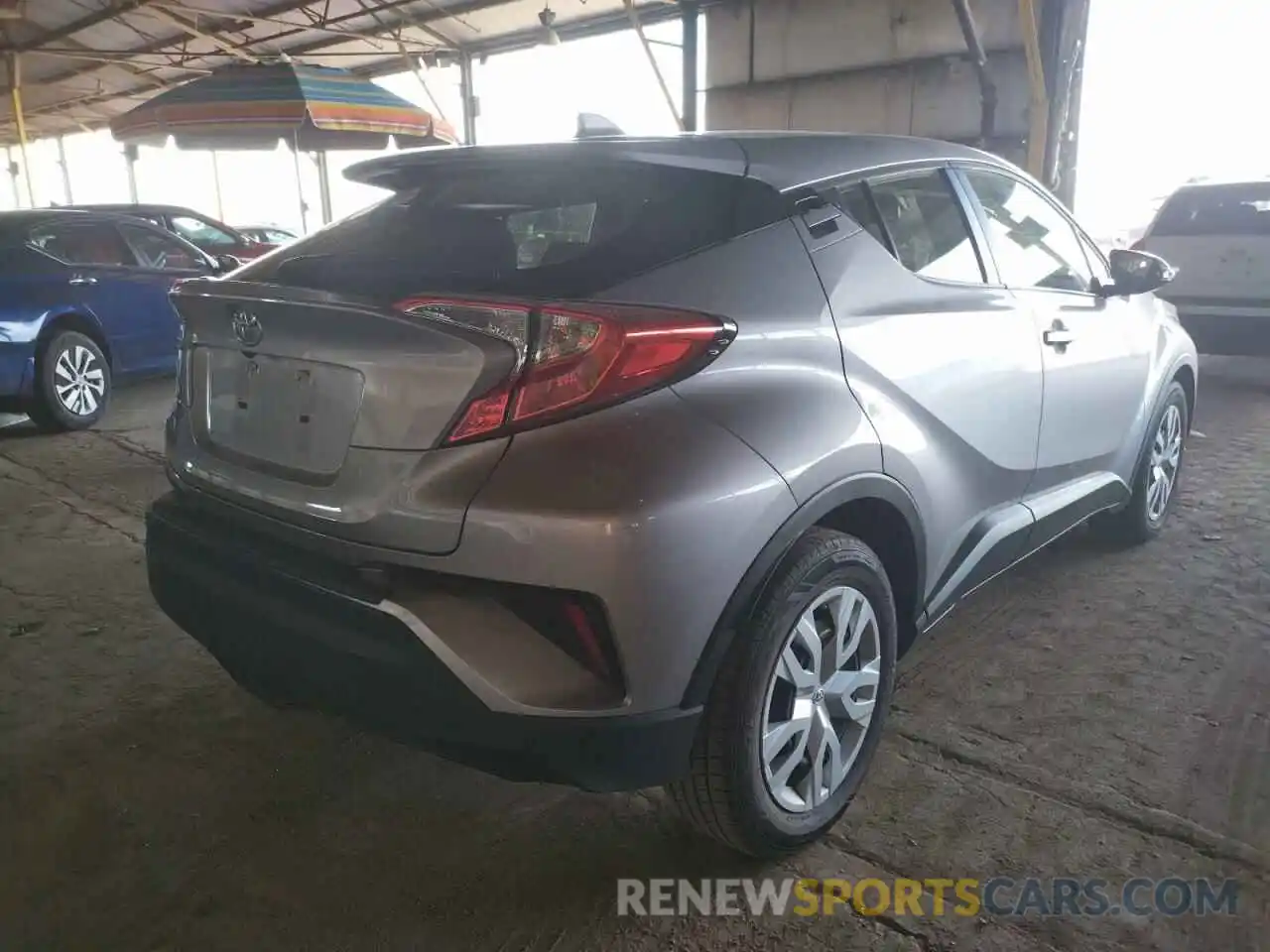 4 Photograph of a damaged car JTNKHMBXXK1042512 TOYOTA C-HR 2019