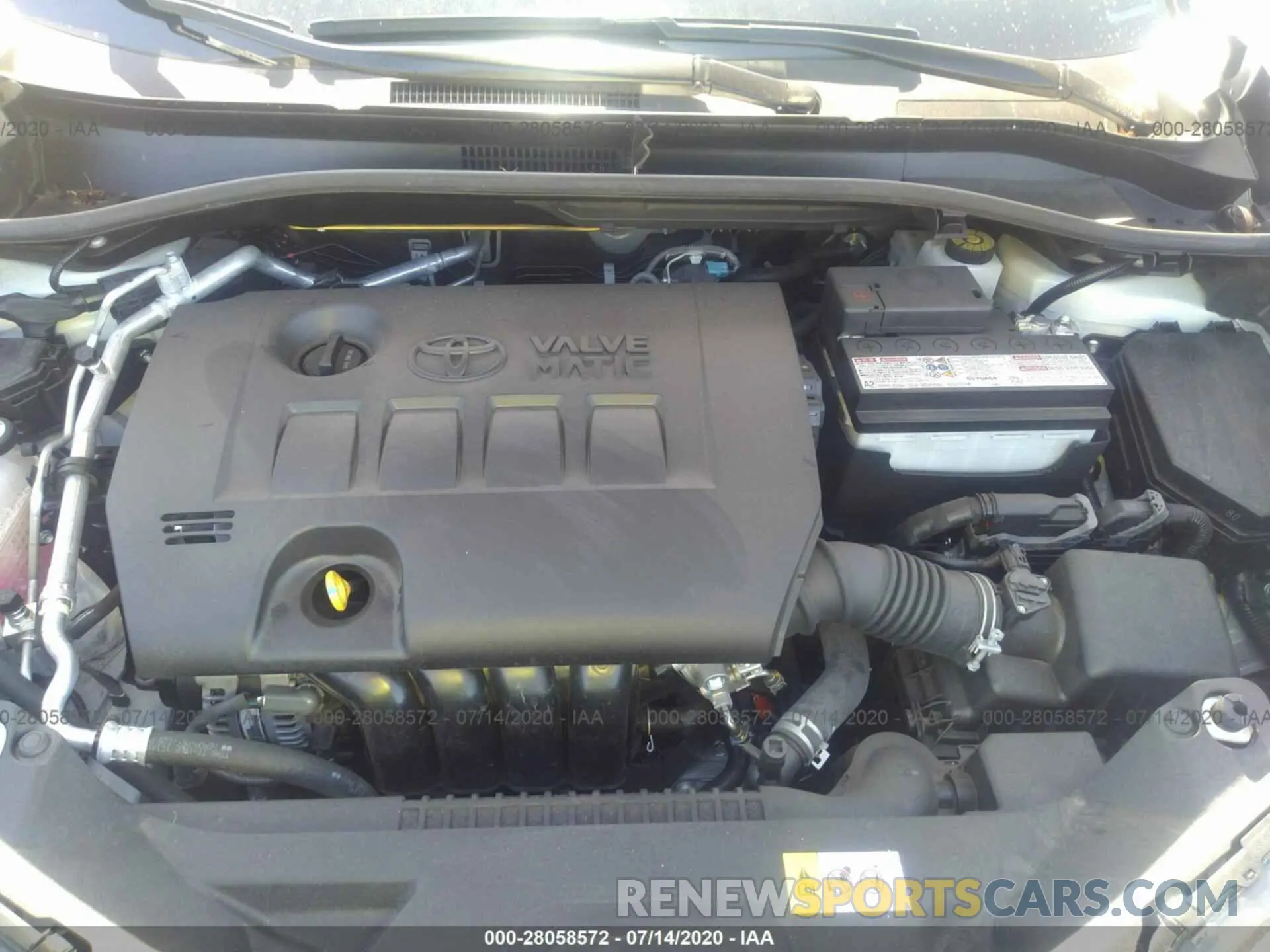 10 Photograph of a damaged car JTNKHMBXXK1043319 TOYOTA C-HR 2019