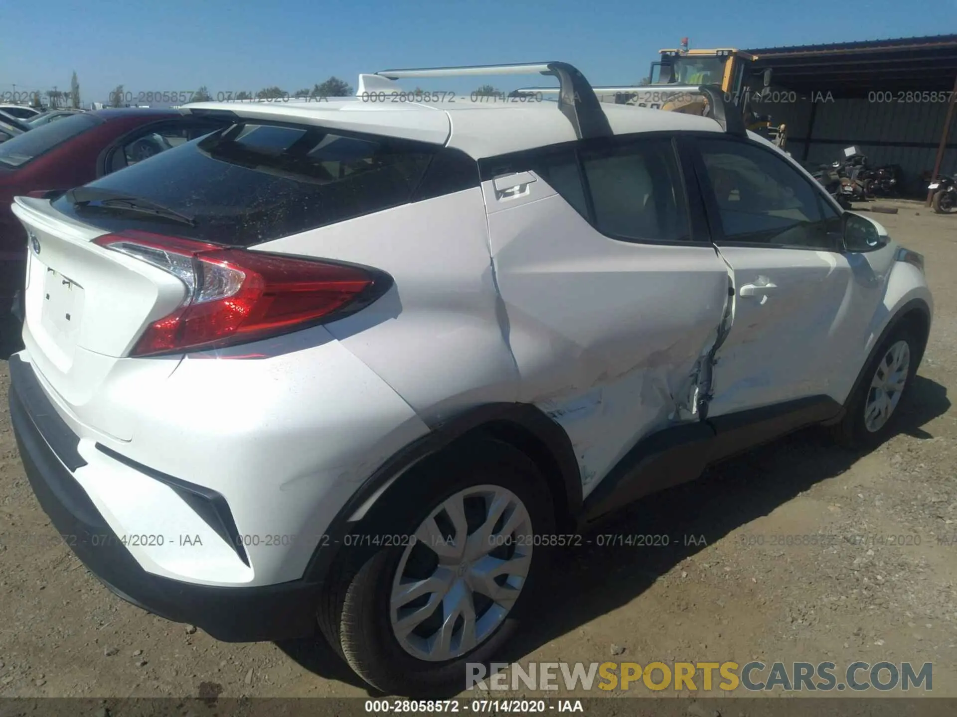 6 Photograph of a damaged car JTNKHMBXXK1043319 TOYOTA C-HR 2019