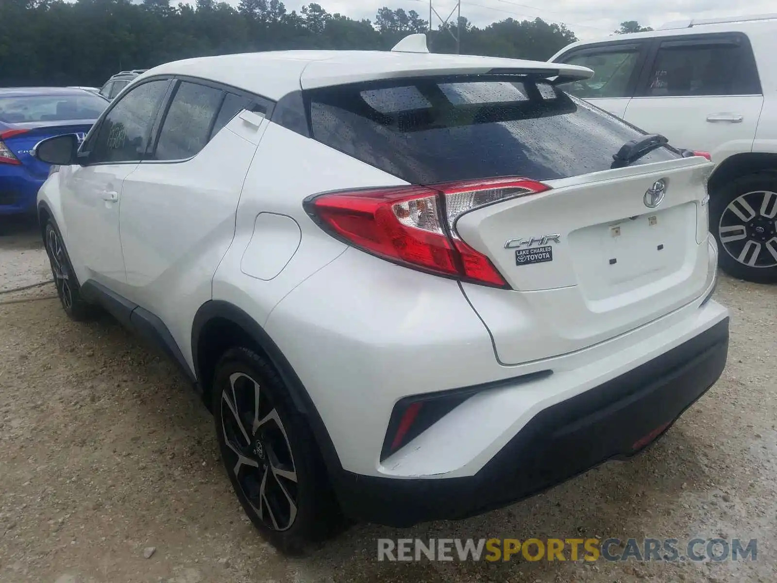 3 Photograph of a damaged car JTNKHMBXXK1045152 TOYOTA C-HR 2019