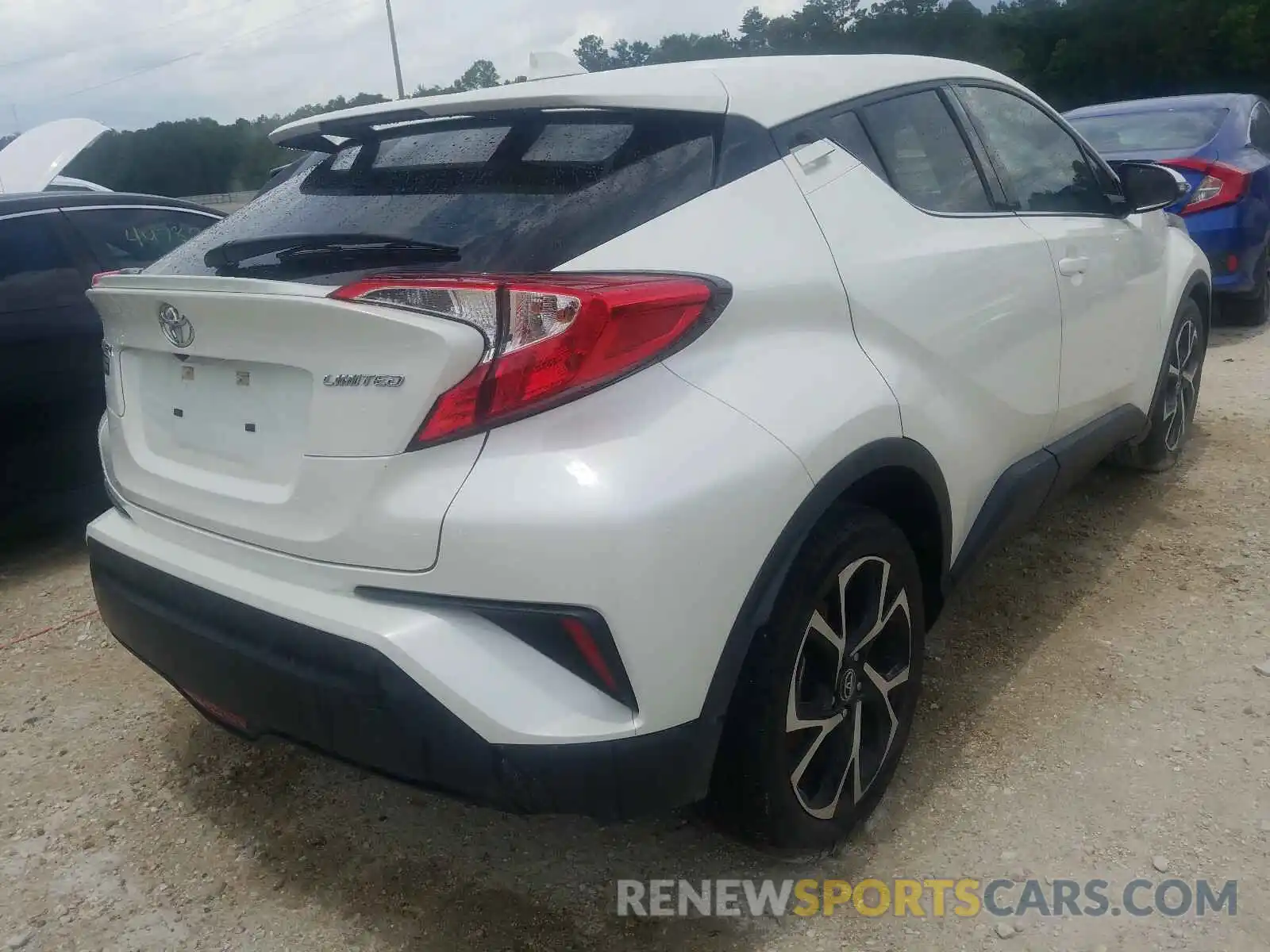 4 Photograph of a damaged car JTNKHMBXXK1045152 TOYOTA C-HR 2019