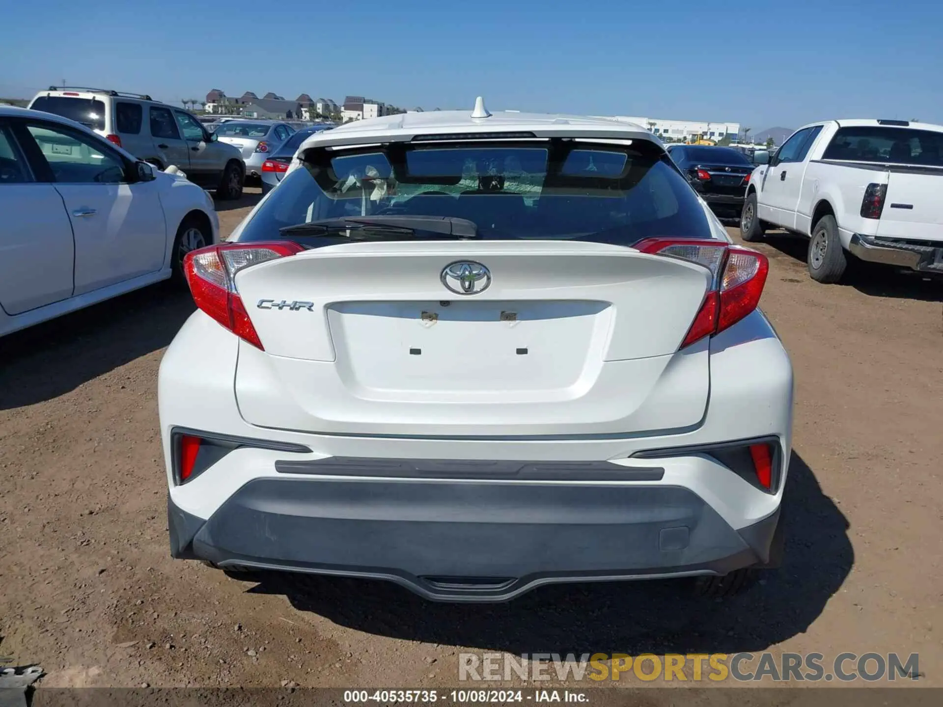 16 Photograph of a damaged car JTNKHMBXXK1049699 TOYOTA C-HR 2019