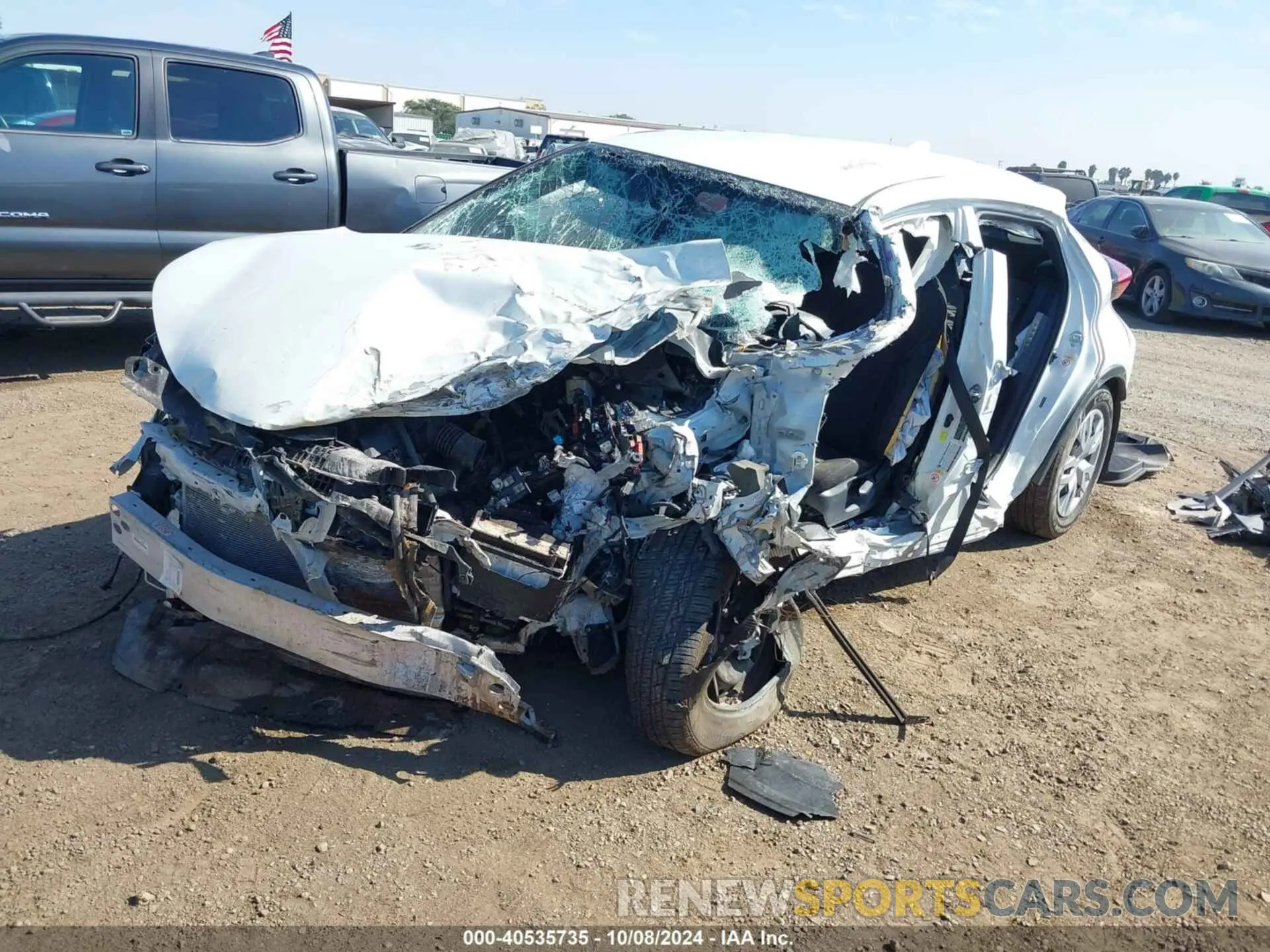 2 Photograph of a damaged car JTNKHMBXXK1049699 TOYOTA C-HR 2019