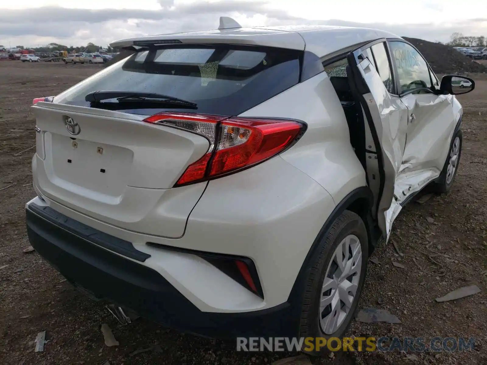 4 Photograph of a damaged car JTNKHMBXXK1051307 TOYOTA C-HR 2019