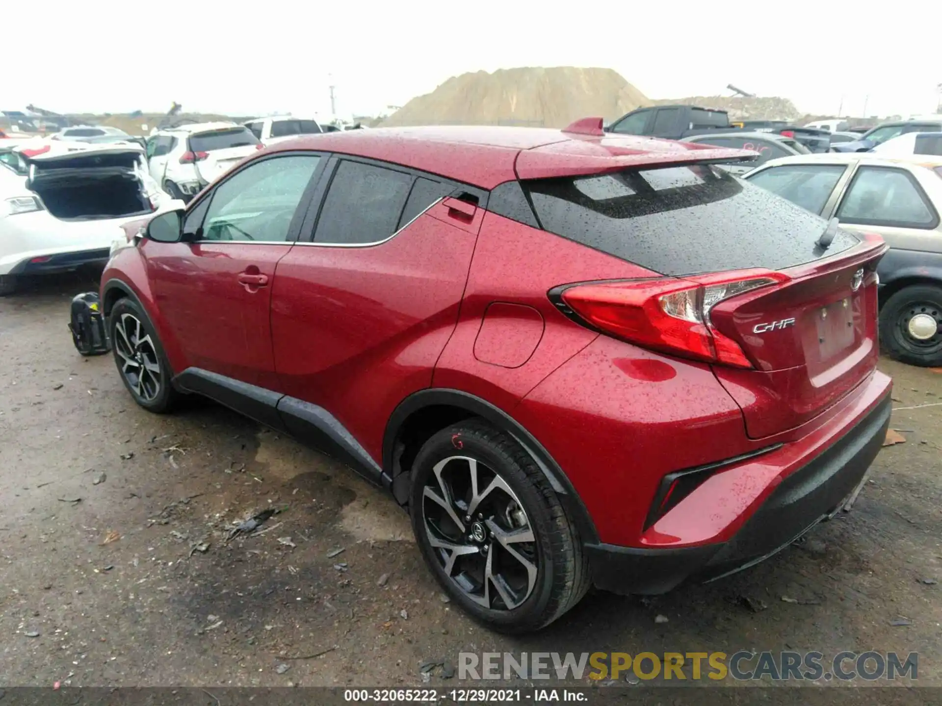 3 Photograph of a damaged car JTNKHMBXXK1052733 TOYOTA C-HR 2019