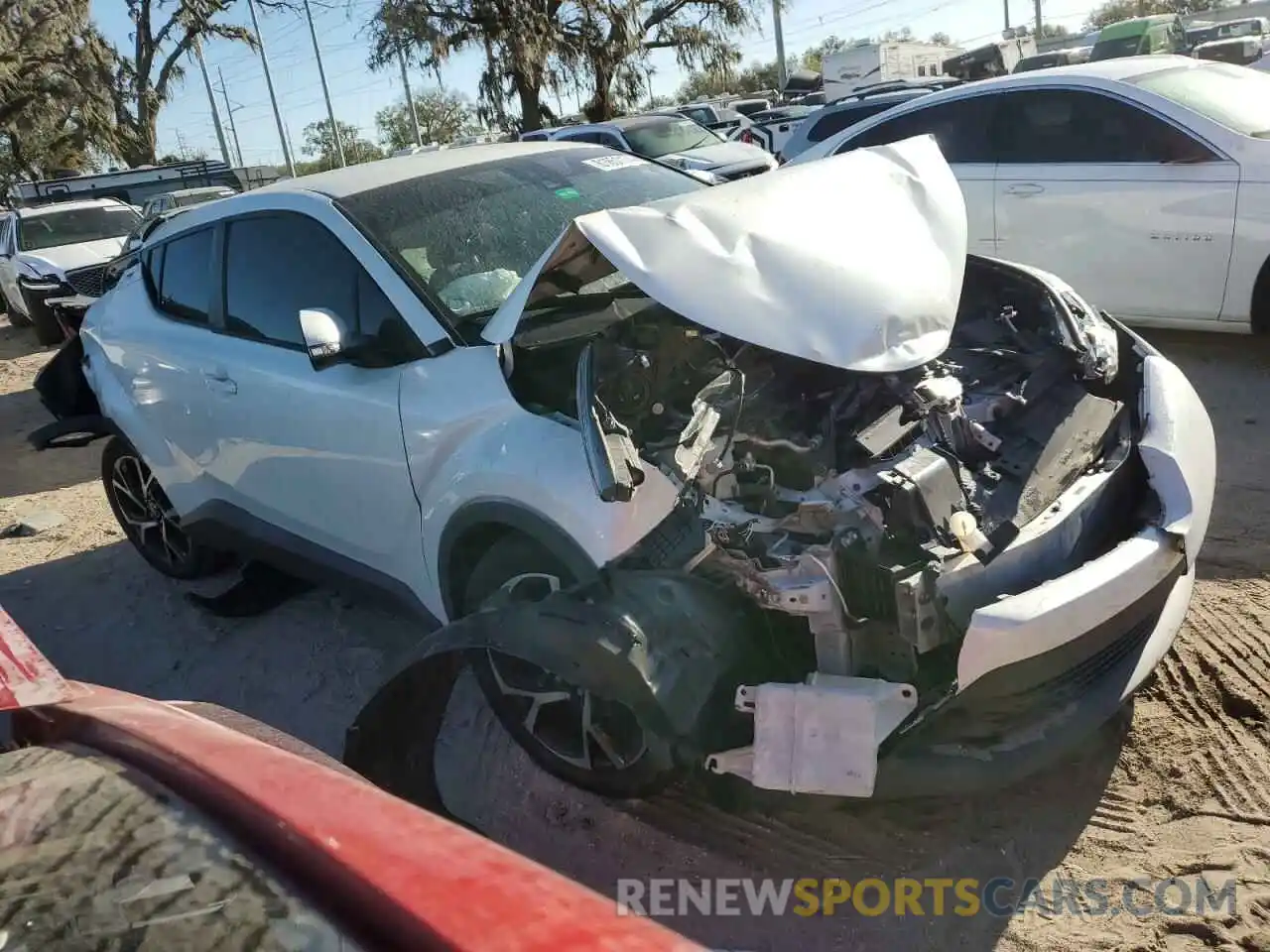 4 Photograph of a damaged car JTNKHMBXXK1056524 TOYOTA C-HR 2019