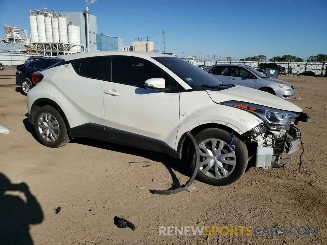 4 Photograph of a damaged car JTNKHMBXXK1057124 TOYOTA C-HR 2019