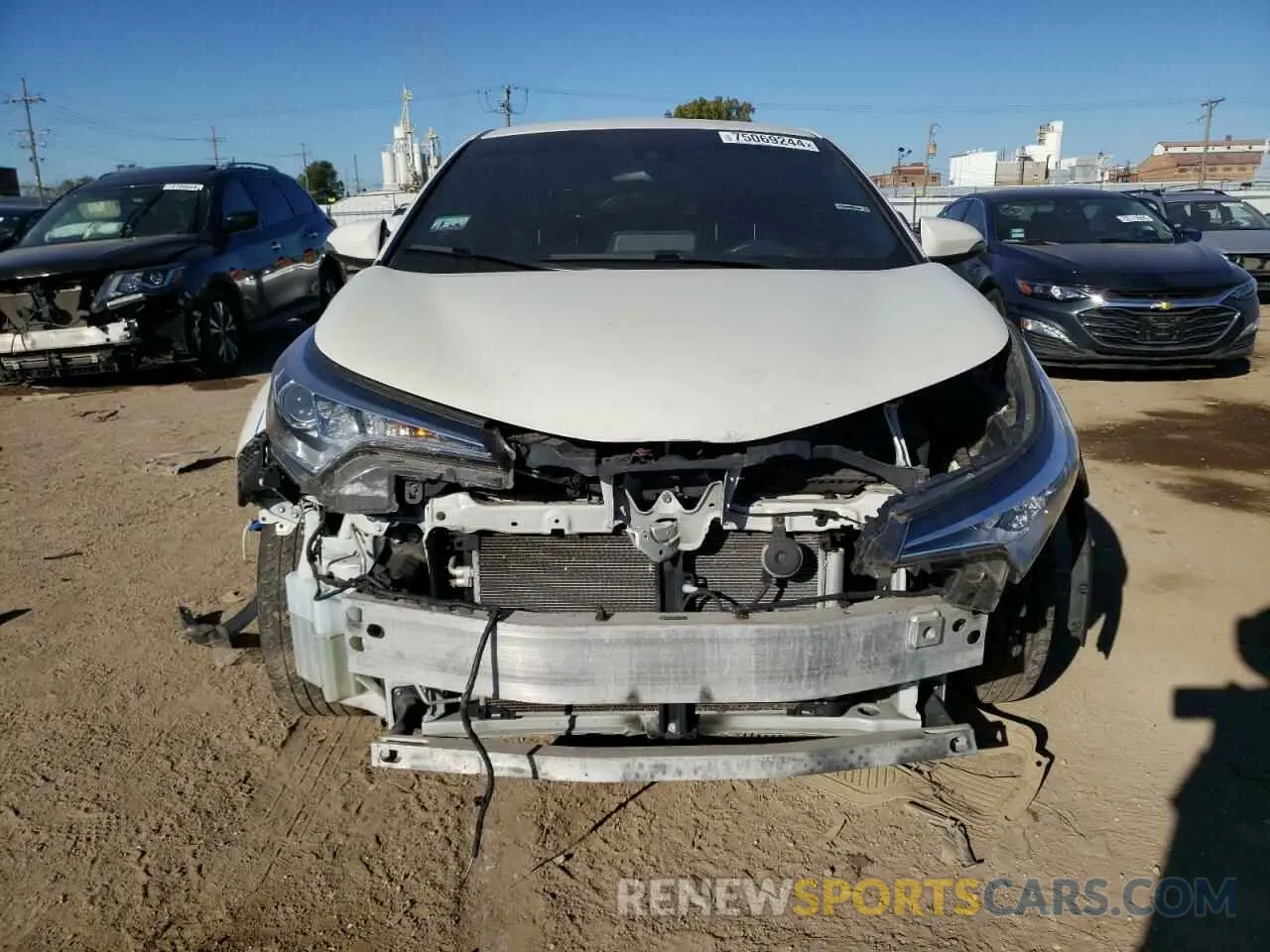 5 Photograph of a damaged car JTNKHMBXXK1057124 TOYOTA C-HR 2019