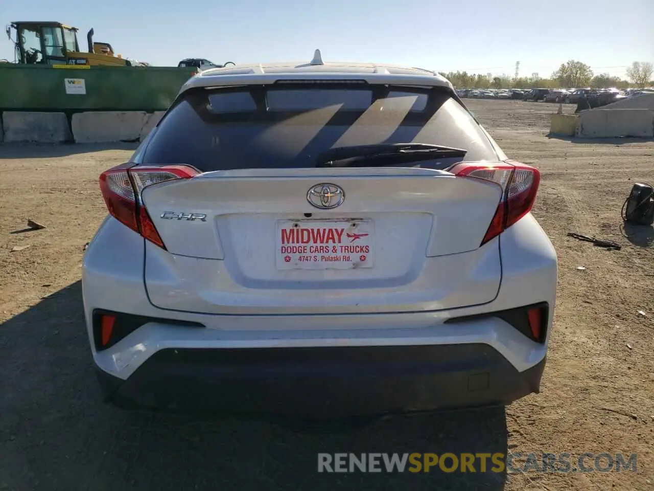 6 Photograph of a damaged car JTNKHMBXXK1057124 TOYOTA C-HR 2019