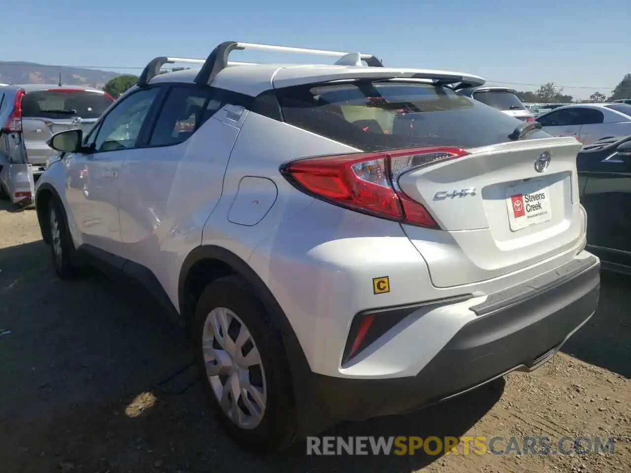 3 Photograph of a damaged car JTNKHMBXXK1057527 TOYOTA C-HR 2019