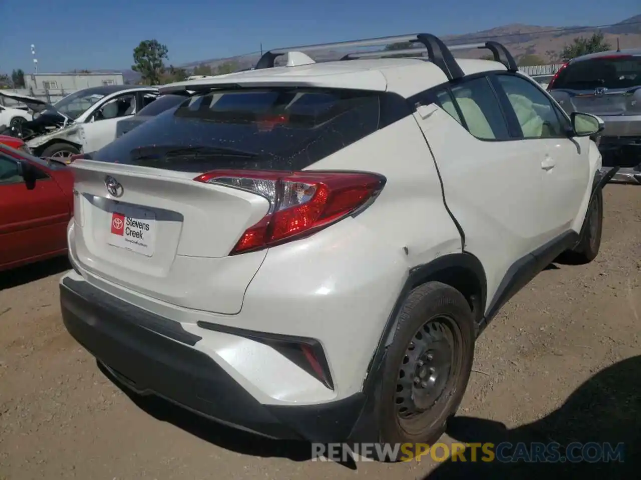 4 Photograph of a damaged car JTNKHMBXXK1057527 TOYOTA C-HR 2019