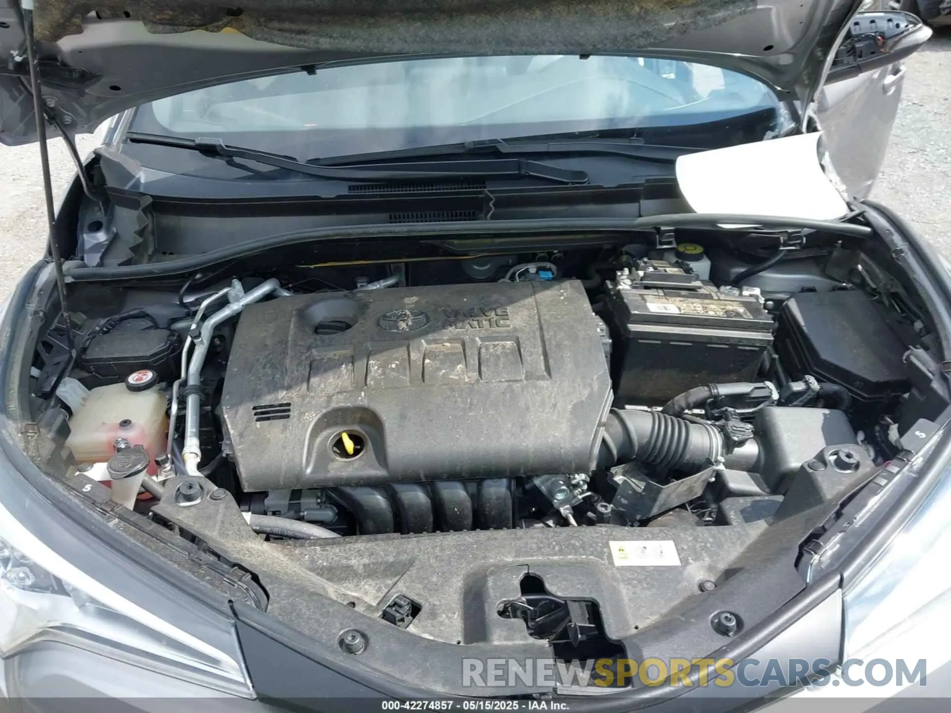 10 Photograph of a damaged car JTNKHMBXXK1060315 TOYOTA C-HR 2019