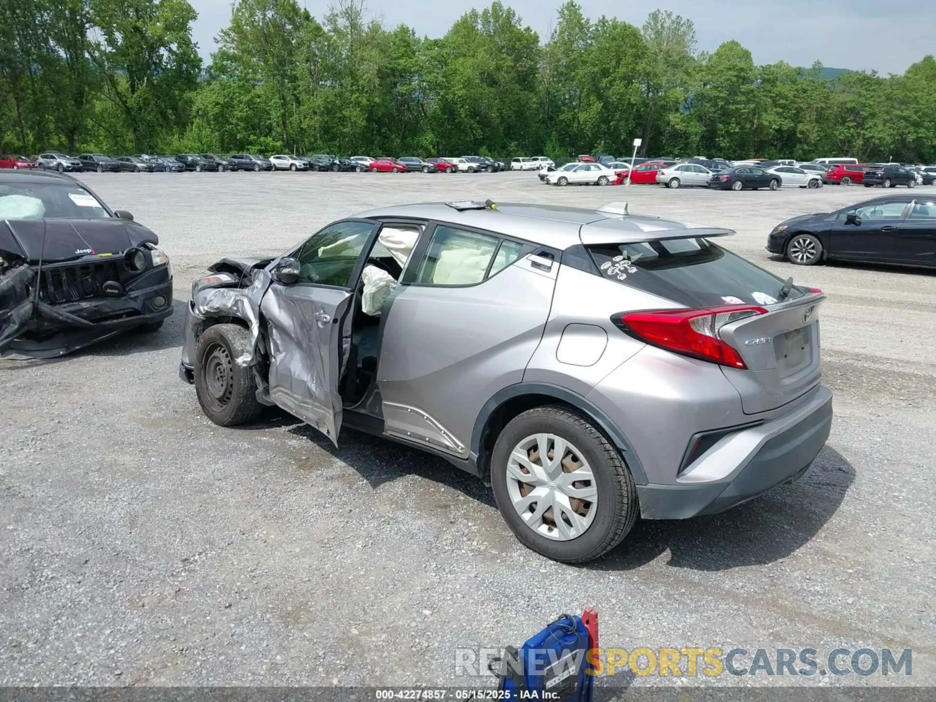 3 Photograph of a damaged car JTNKHMBXXK1060315 TOYOTA C-HR 2019