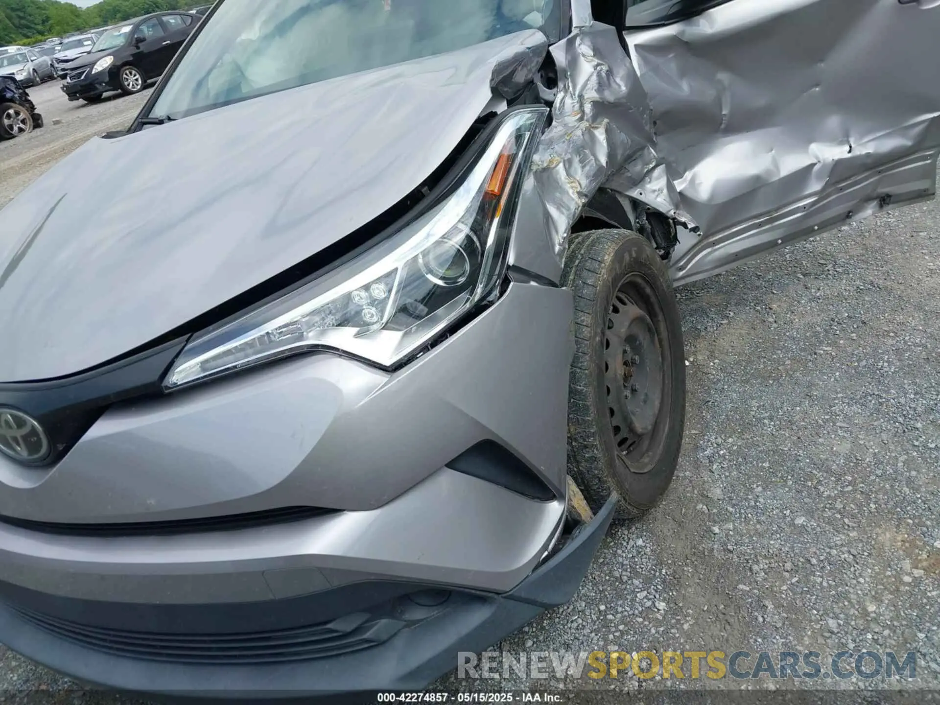 6 Photograph of a damaged car JTNKHMBXXK1060315 TOYOTA C-HR 2019