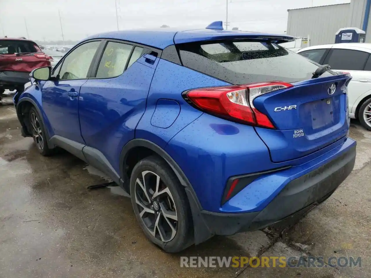 3 Photograph of a damaged car JTNKHMBXXK1061612 TOYOTA C-HR 2019