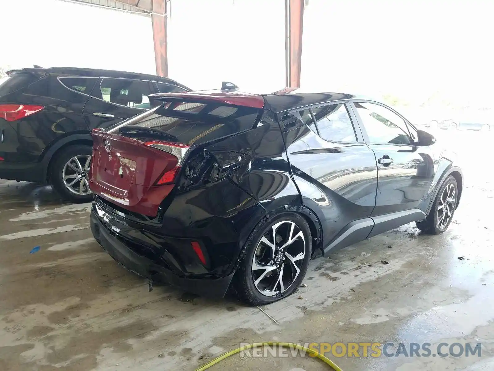 4 Photograph of a damaged car JTNKHMBXXK1062419 TOYOTA C-HR 2019