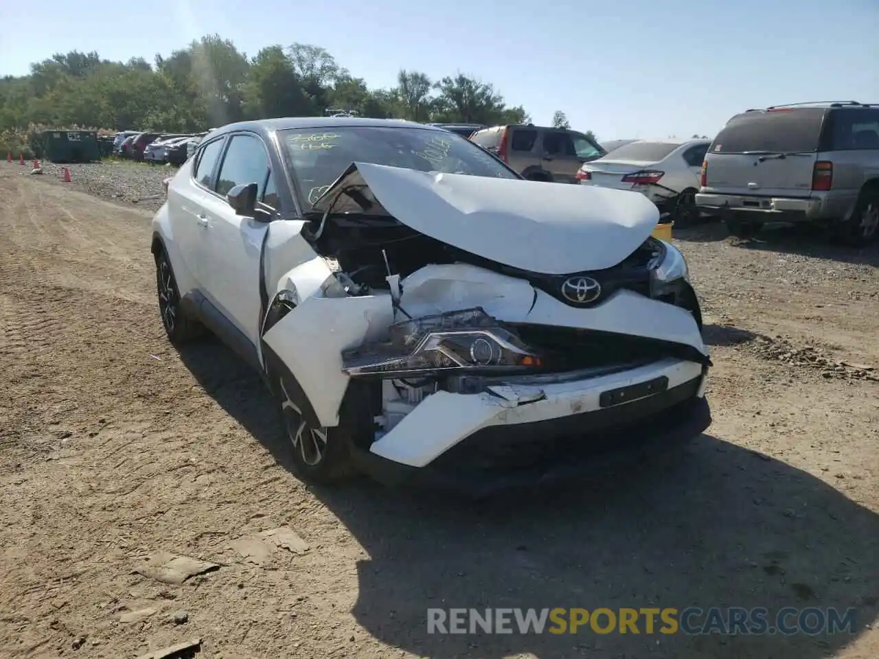 1 Photograph of a damaged car NMTKHMBX0KR067926 TOYOTA C-HR 2019