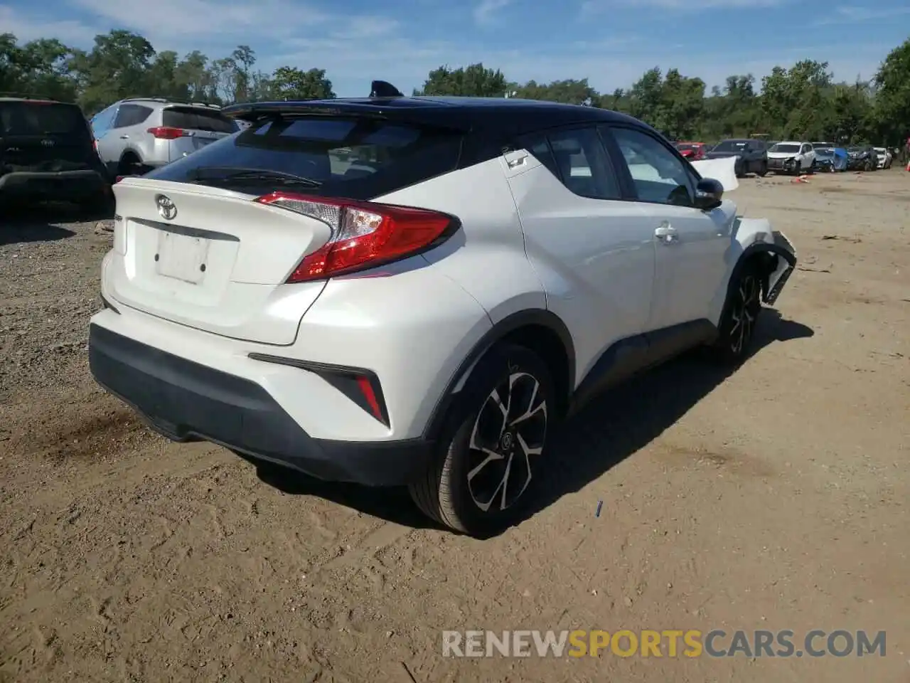 4 Photograph of a damaged car NMTKHMBX0KR067926 TOYOTA C-HR 2019