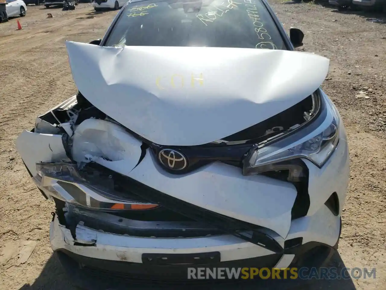 7 Photograph of a damaged car NMTKHMBX0KR067926 TOYOTA C-HR 2019