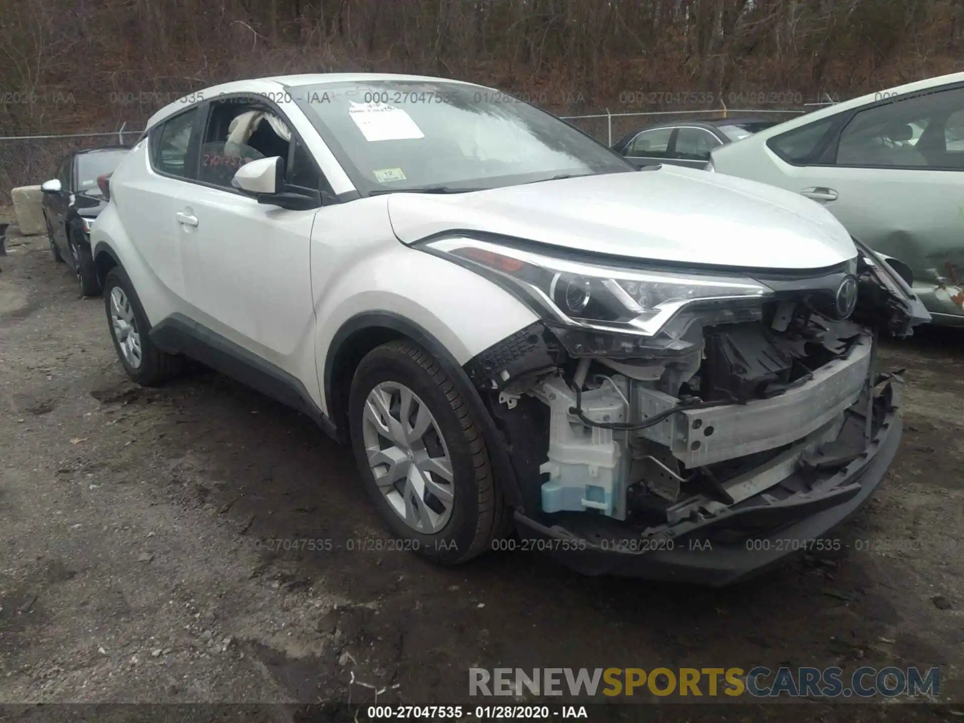 1 Photograph of a damaged car NMTKHMBX0KR074164 TOYOTA C-HR 2019