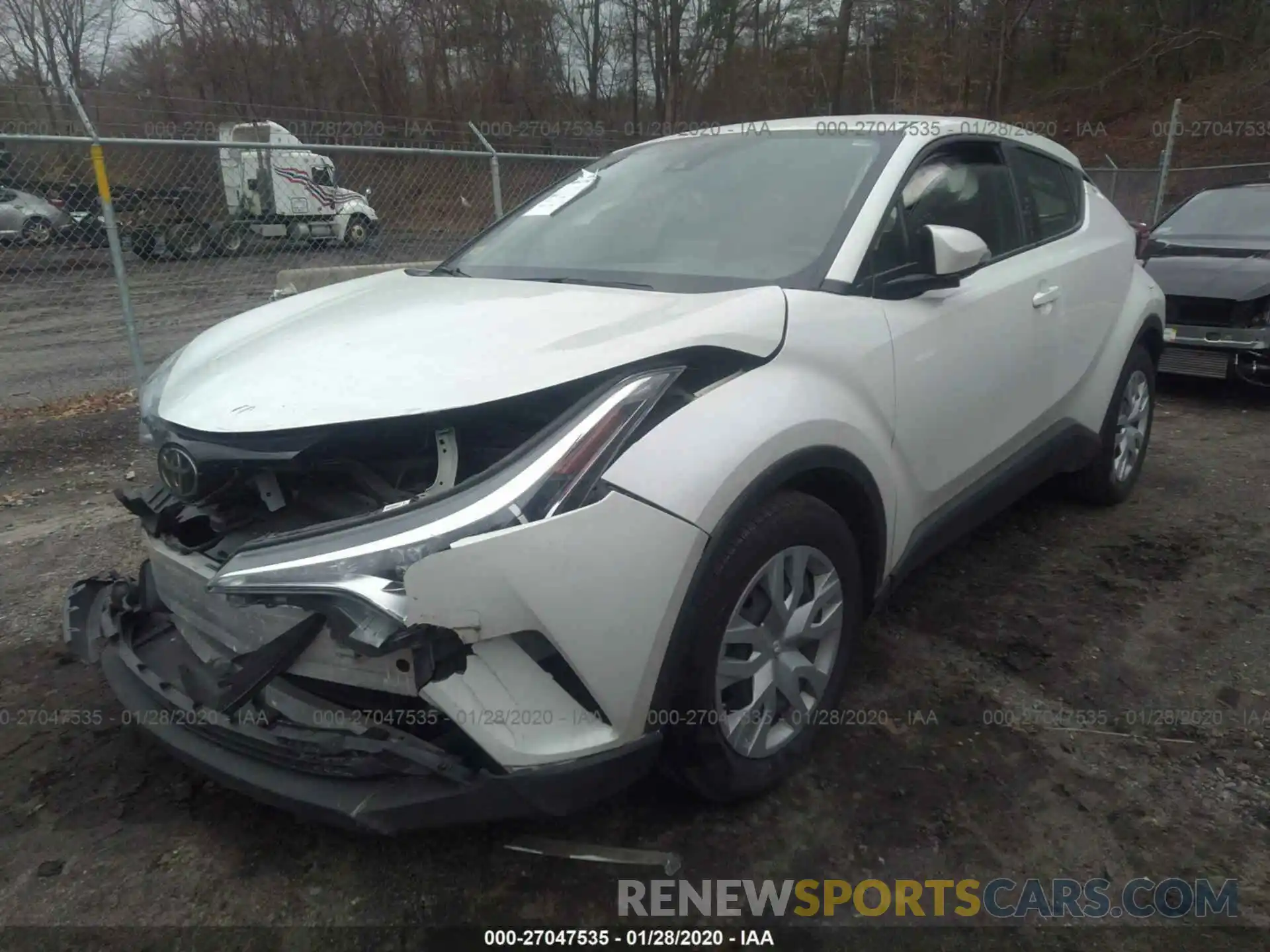 2 Photograph of a damaged car NMTKHMBX0KR074164 TOYOTA C-HR 2019