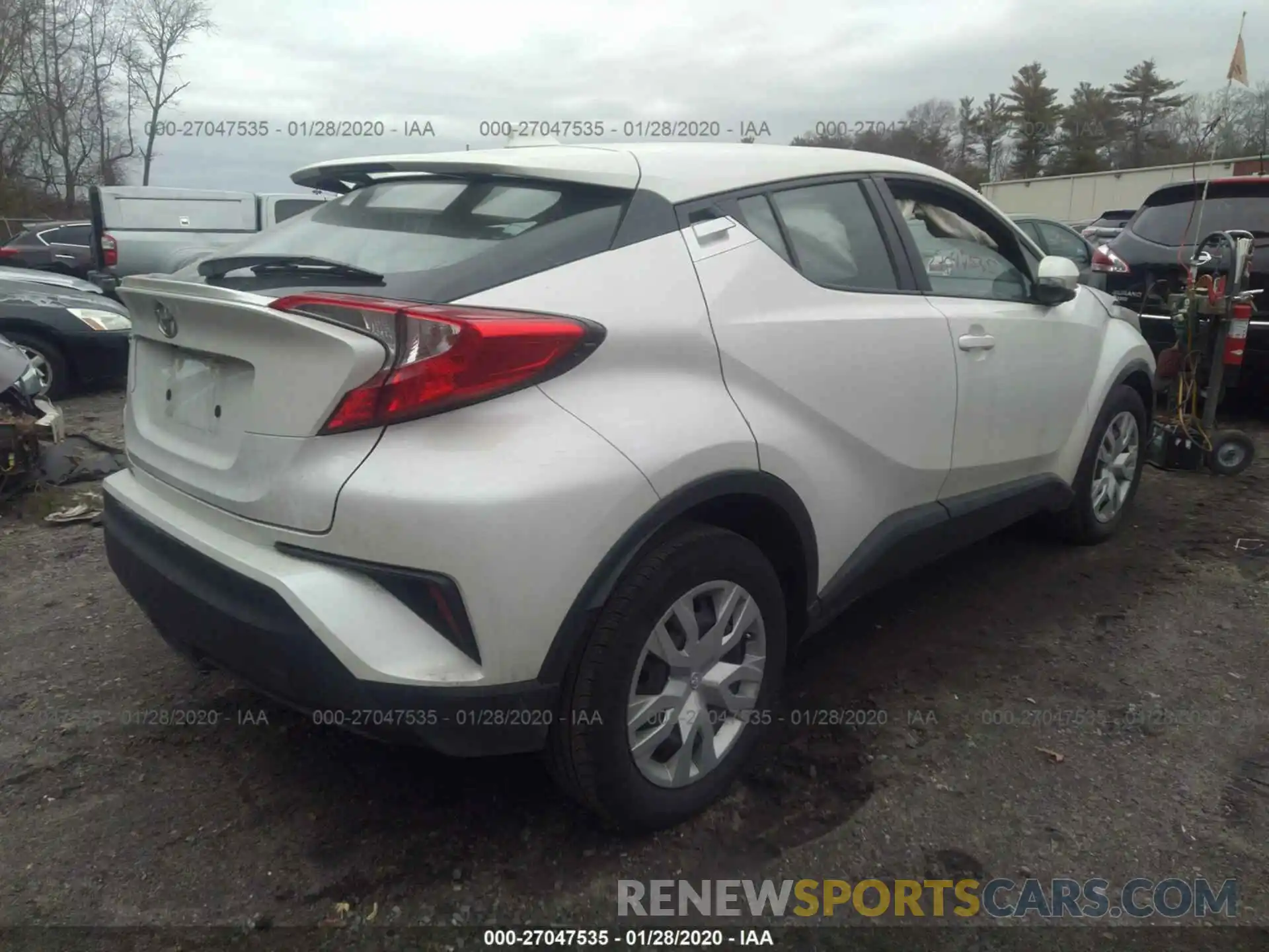 4 Photograph of a damaged car NMTKHMBX0KR074164 TOYOTA C-HR 2019