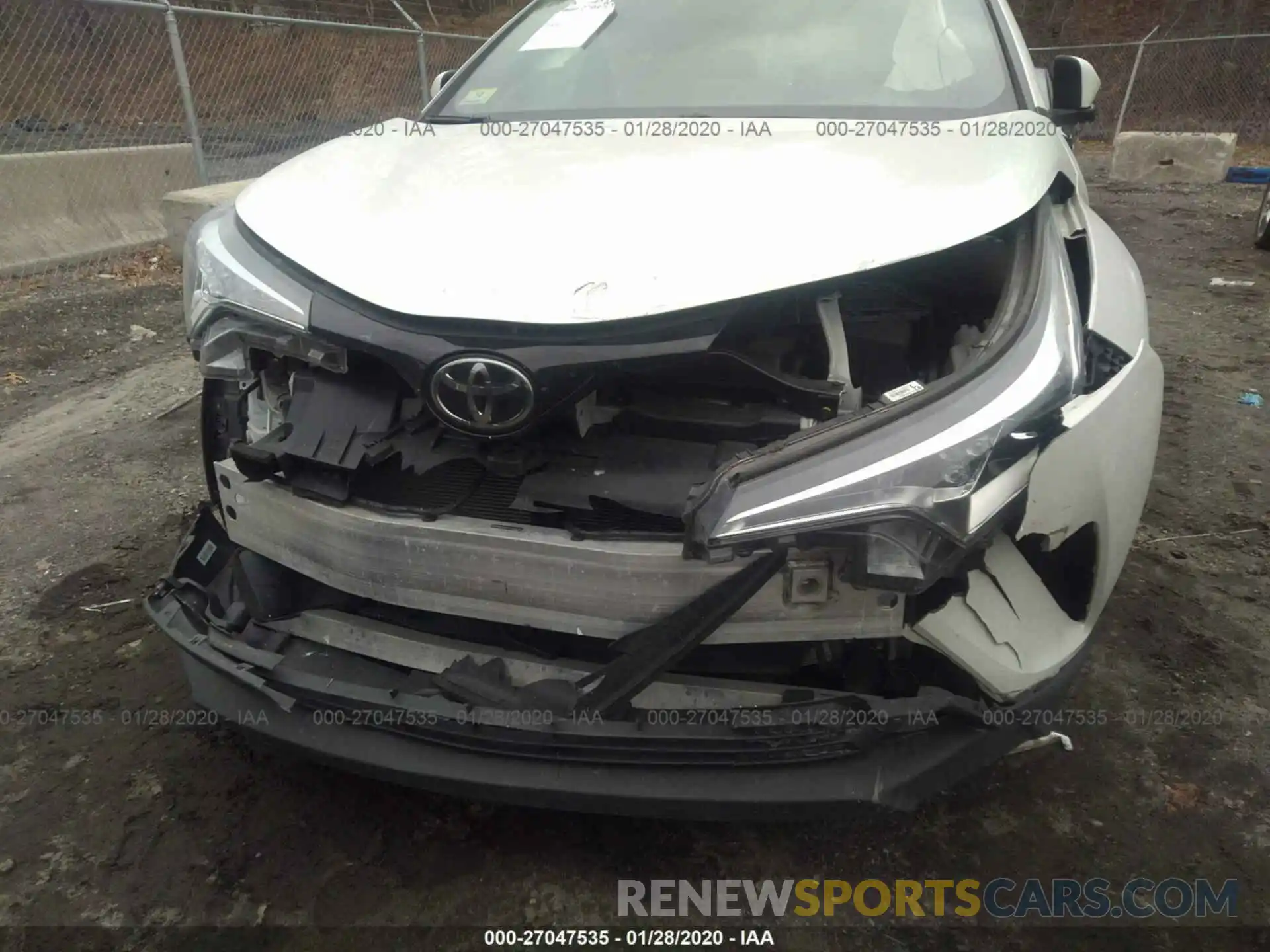 6 Photograph of a damaged car NMTKHMBX0KR074164 TOYOTA C-HR 2019