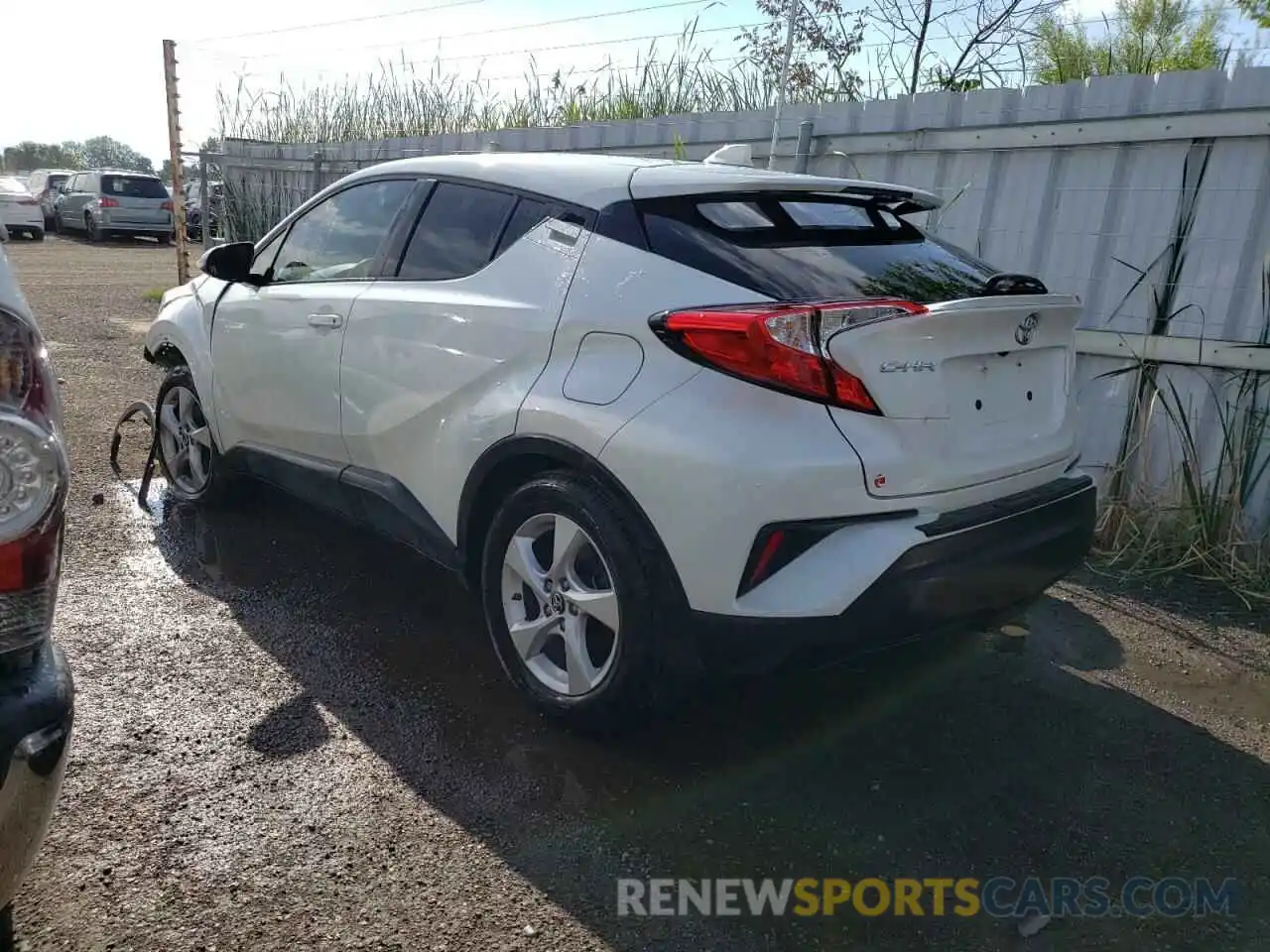 3 Photograph of a damaged car NMTKHMBX0KR078585 TOYOTA C-HR 2019