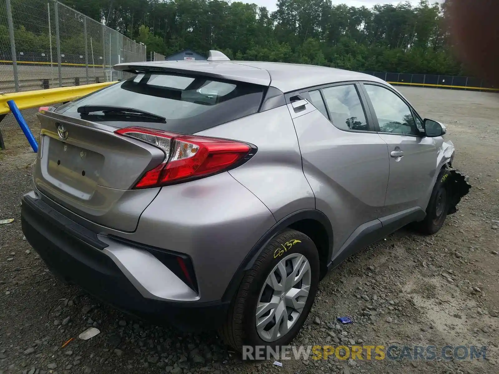 4 Photograph of a damaged car NMTKHMBX0KR079705 TOYOTA C-HR 2019